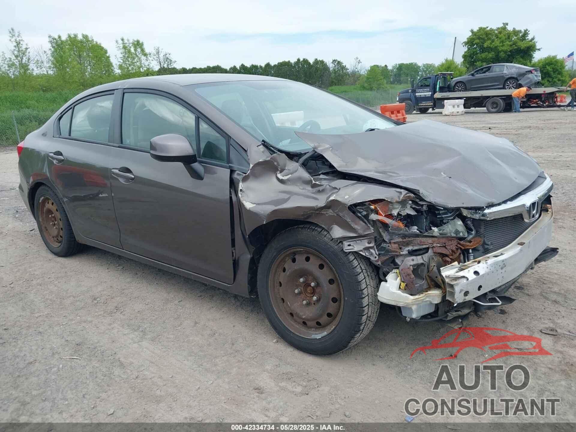 HONDA CIVIC 2012 - 2HGFB2F51CH583649