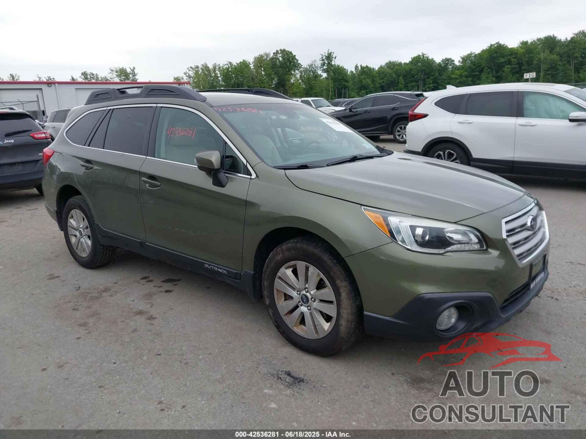 SUBARU OUTBACK 2017 - 4S4BSAHC8H3255878