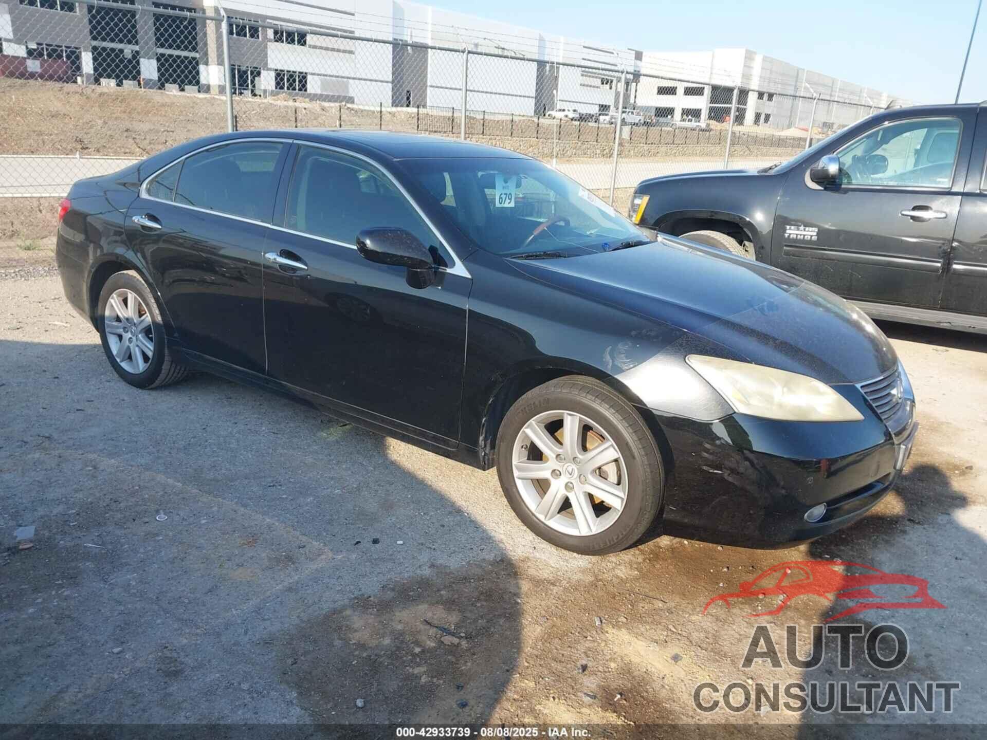 LEXUS ES 350 2009 - JTHBJ46G892319048