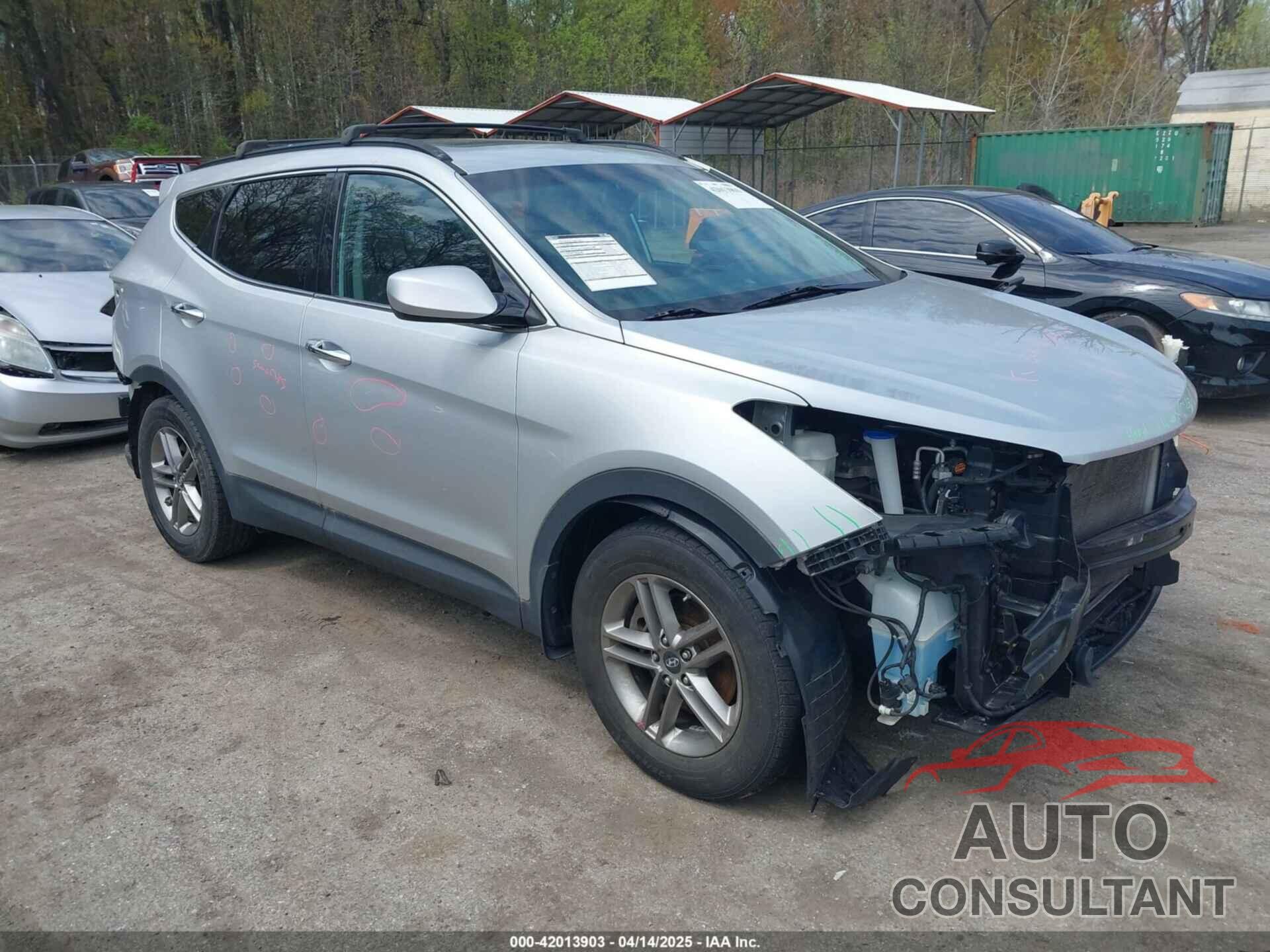 HYUNDAI SANTA FE SPORT 2017 - 5XYZUDLB6HG400828