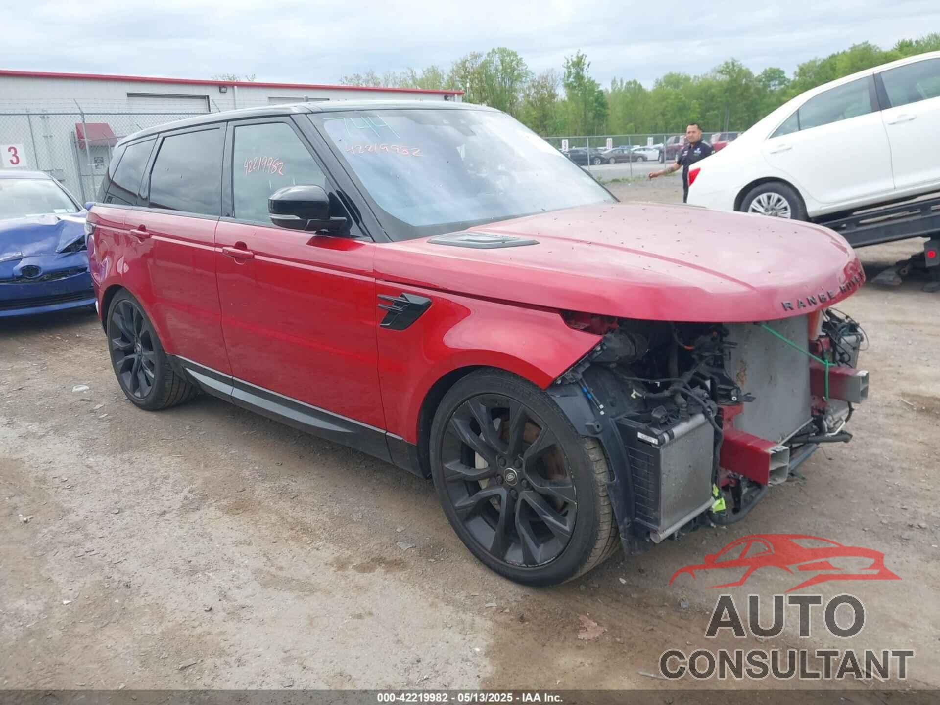 LAND ROVER RANGE ROVER SPORT 2019 - SALWR2RV6KA838307