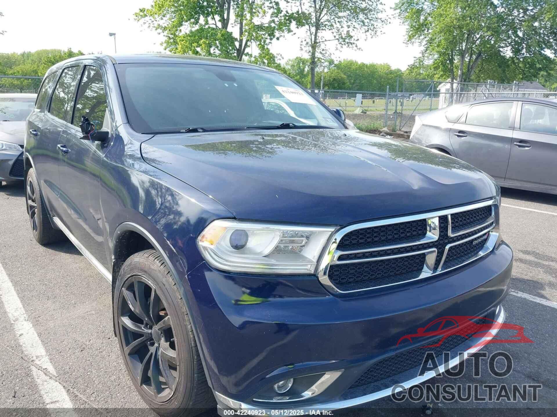DODGE DURANGO 2017 - 1C4RDHAG3HC888596