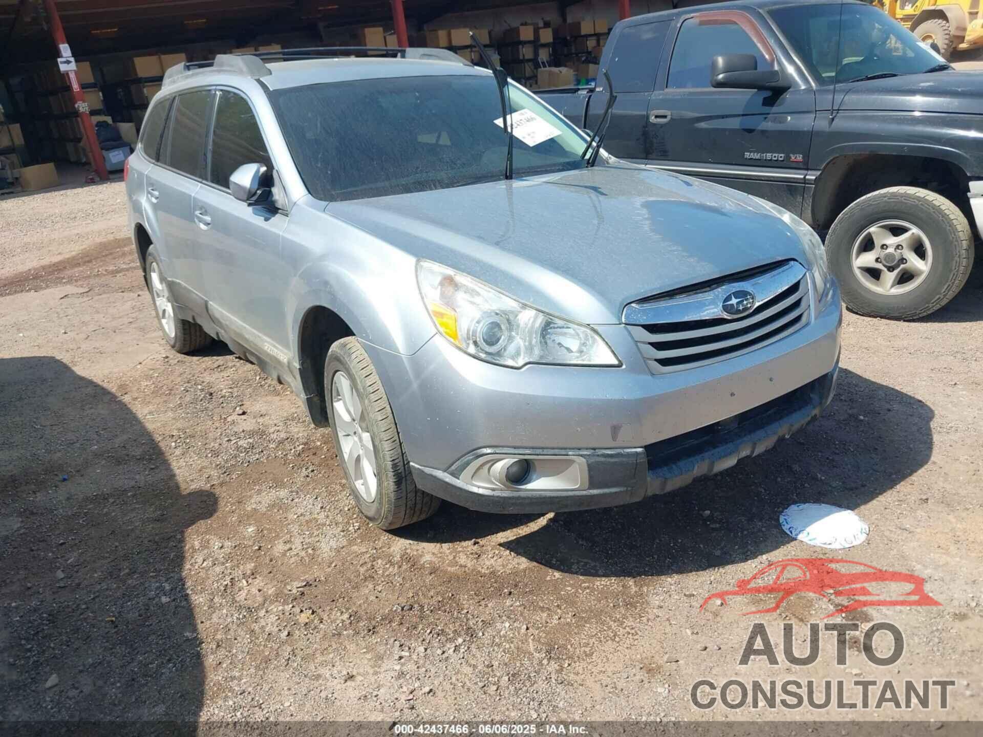 SUBARU OUTBACK 2012 - 4S4BRCAC4C3205599