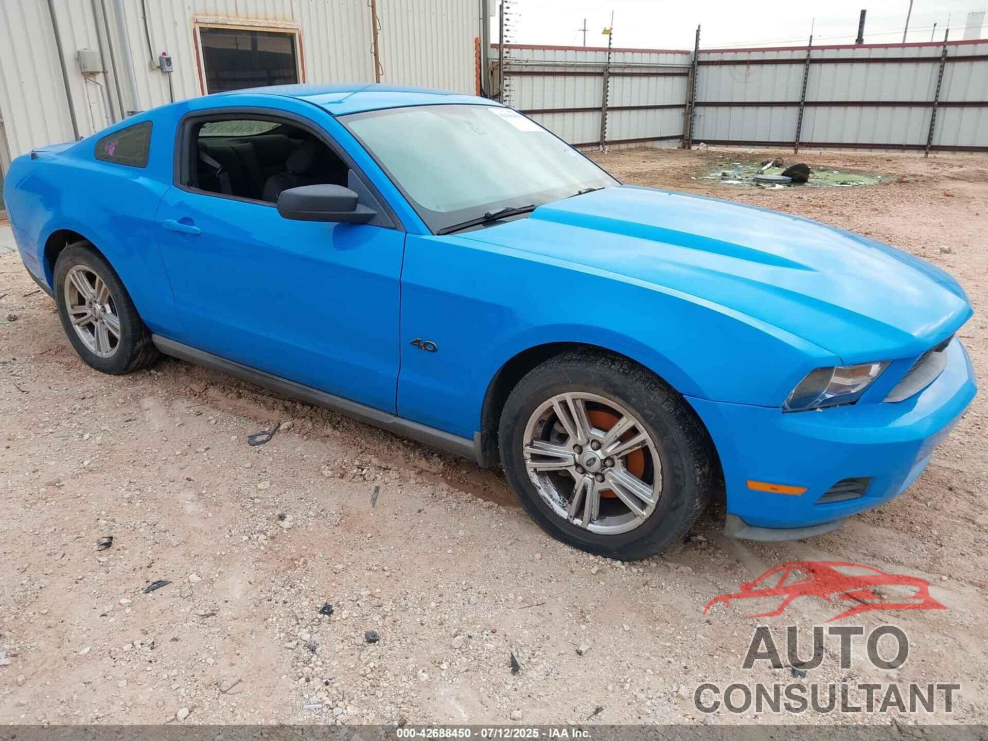 FORD MUSTANG 2010 - 1ZVBP8AN4A5120429