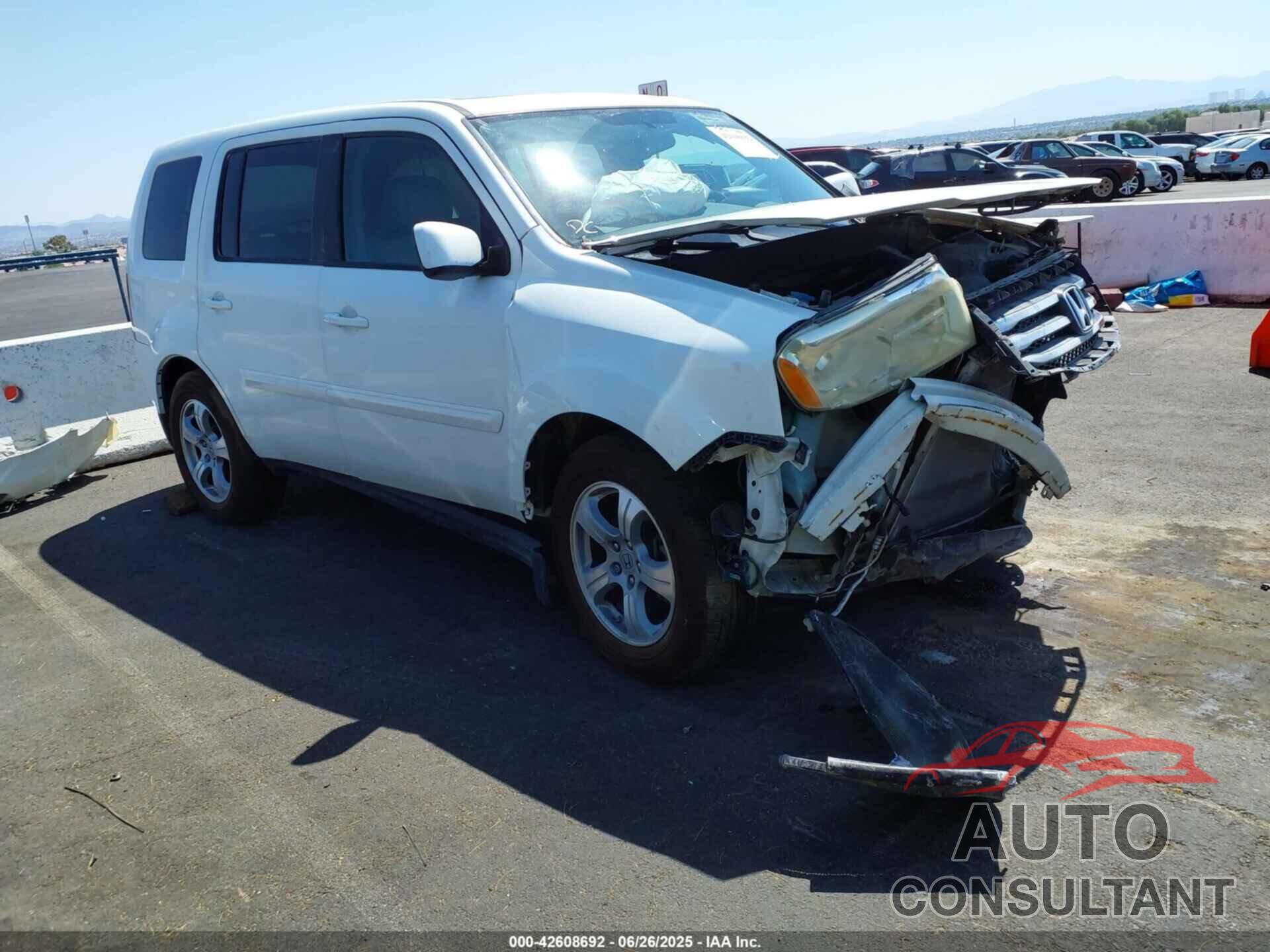 HONDA PILOT 2015 - 5FNYF3H74FB013848