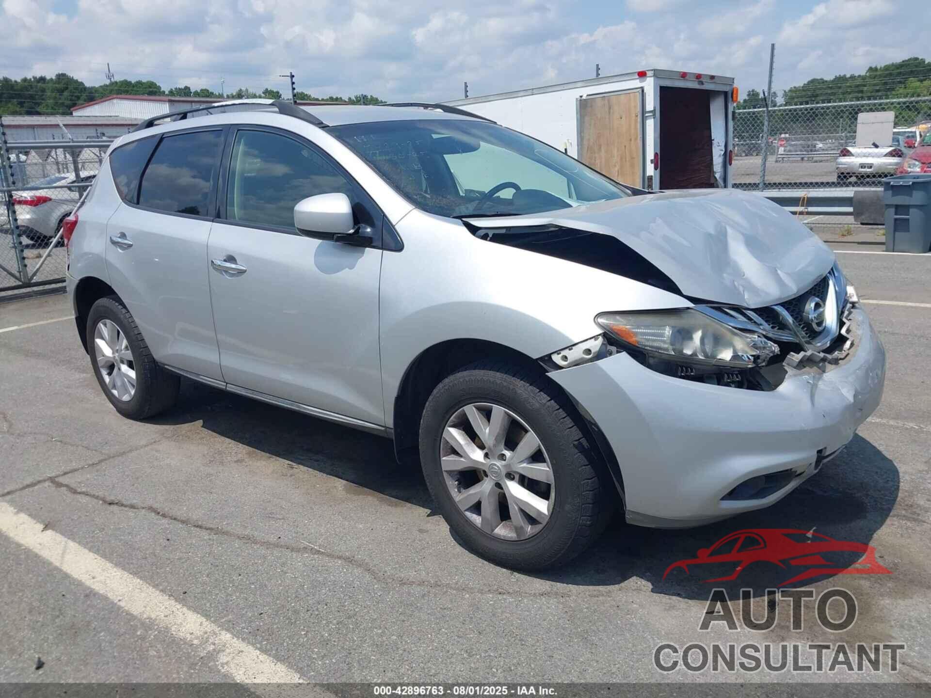 NISSAN MURANO 2013 - JN8AZ1MU4DW213022