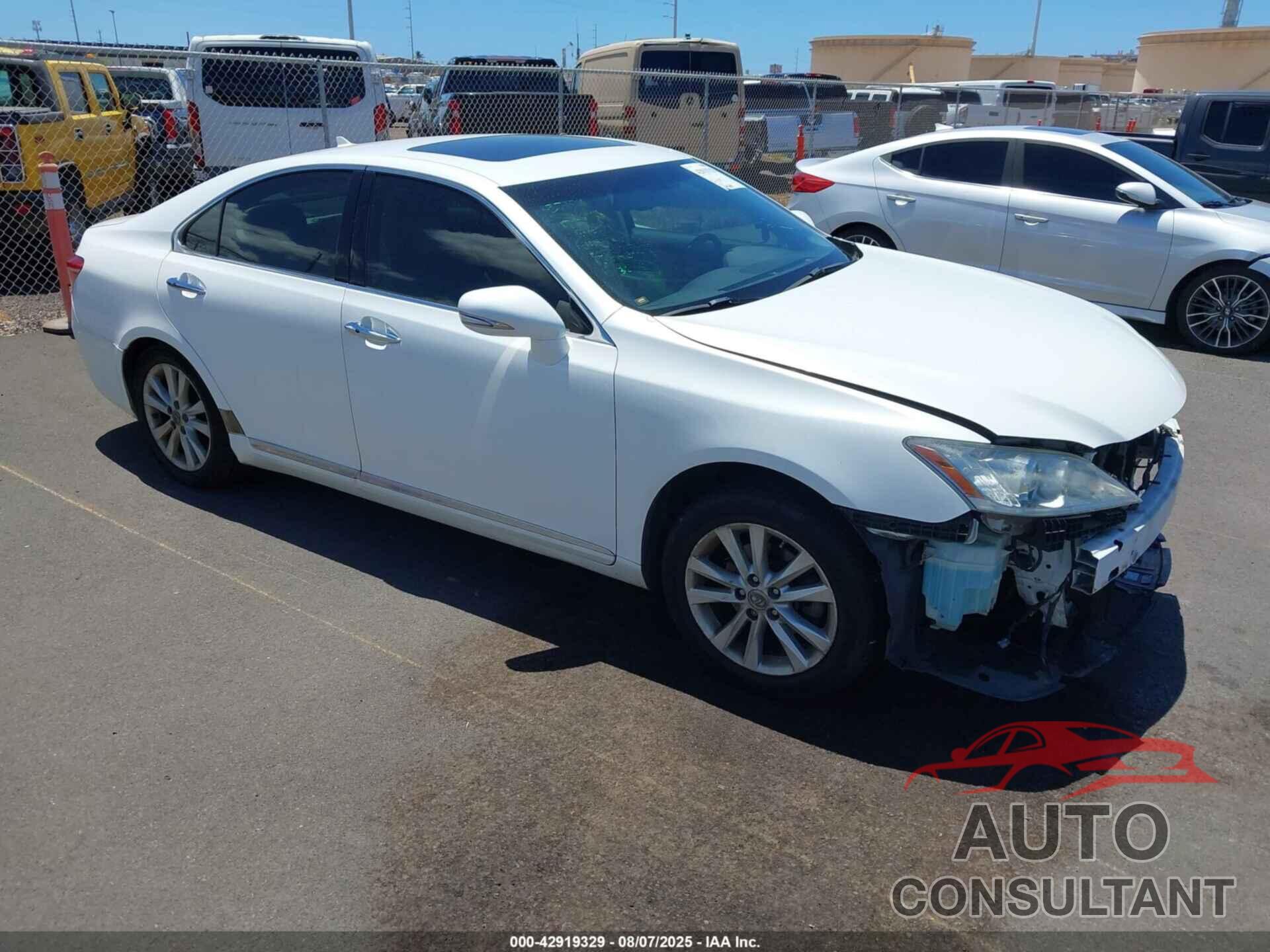 LEXUS ES 350 2010 - JTHBK1EG4A2390264
