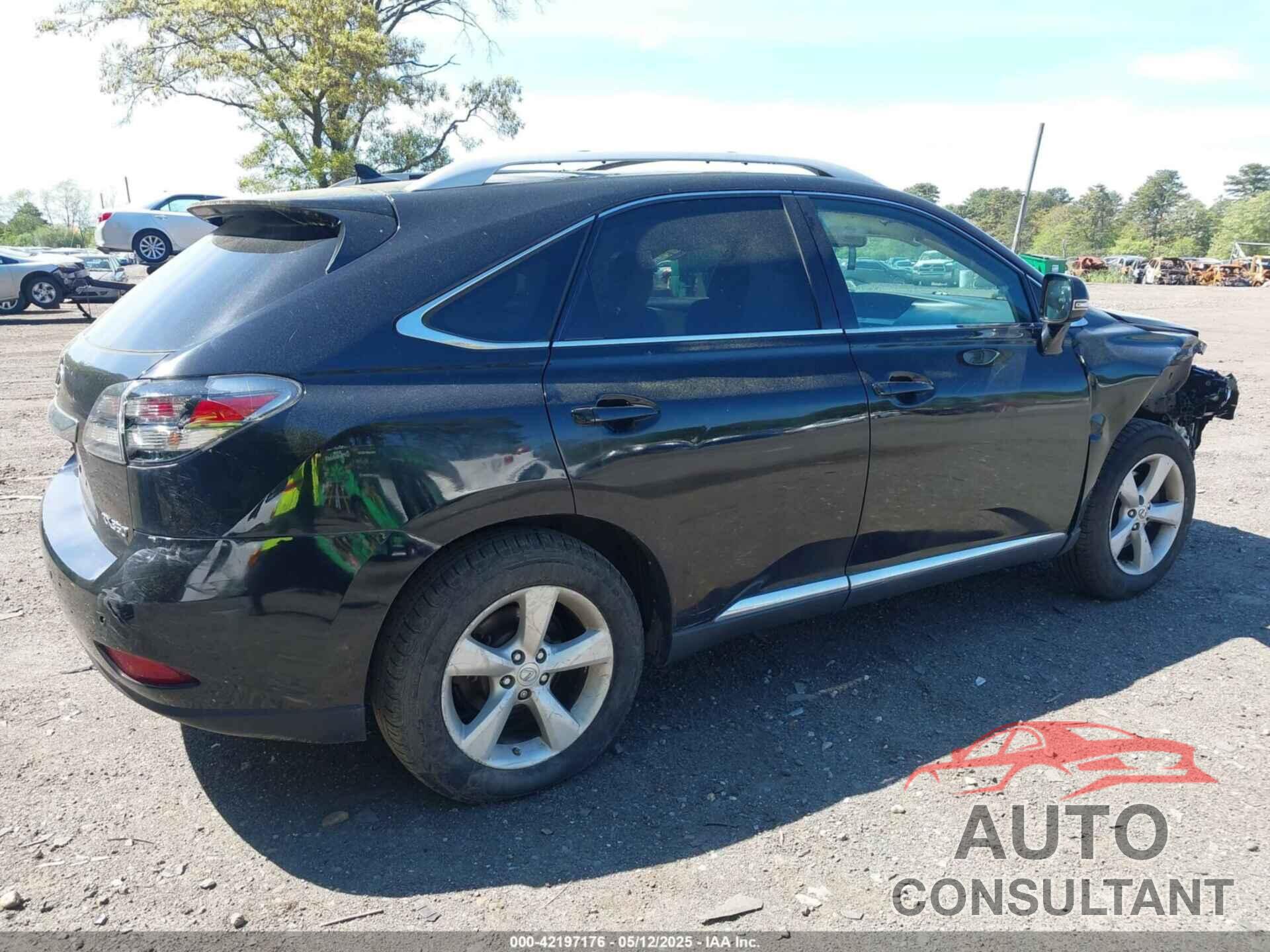 LEXUS RX 350 2012 - 2T2BK1BAXCC149004