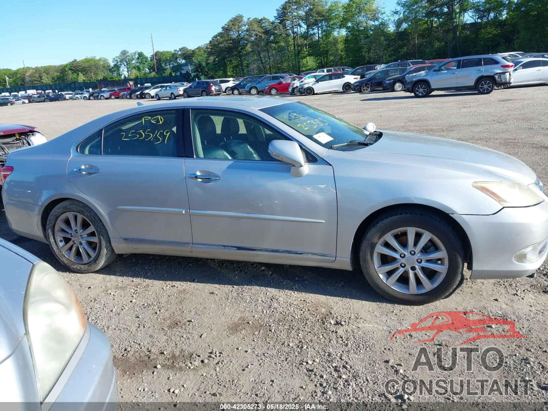 LEXUS ES 350 2012 - JTHBK1EG0C2482894