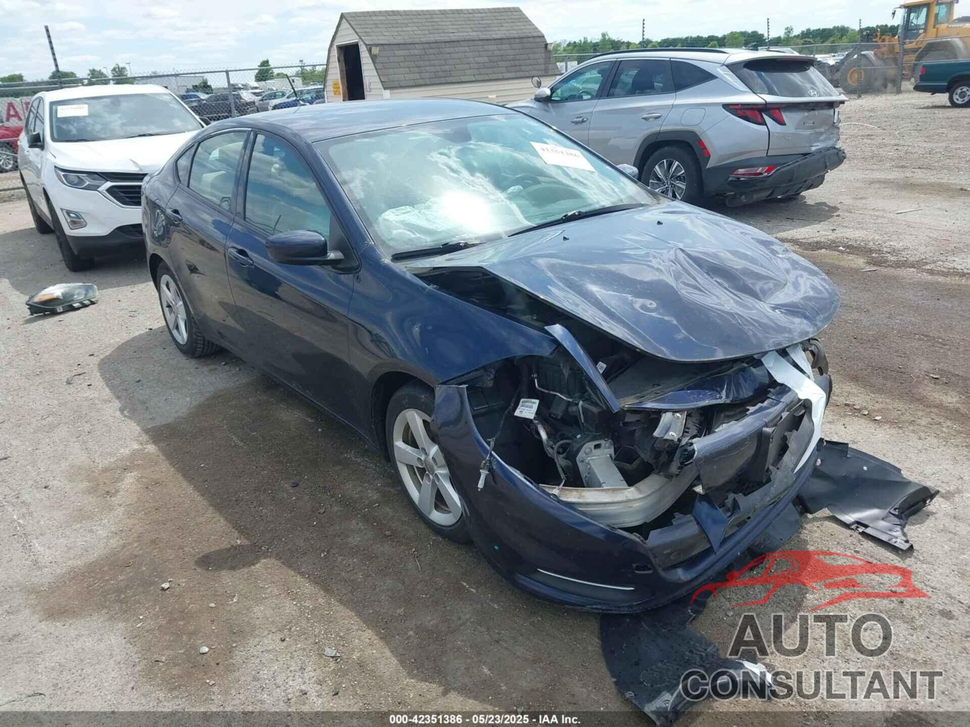 DODGE DART 2015 - 1C3CDFBB4FD123535