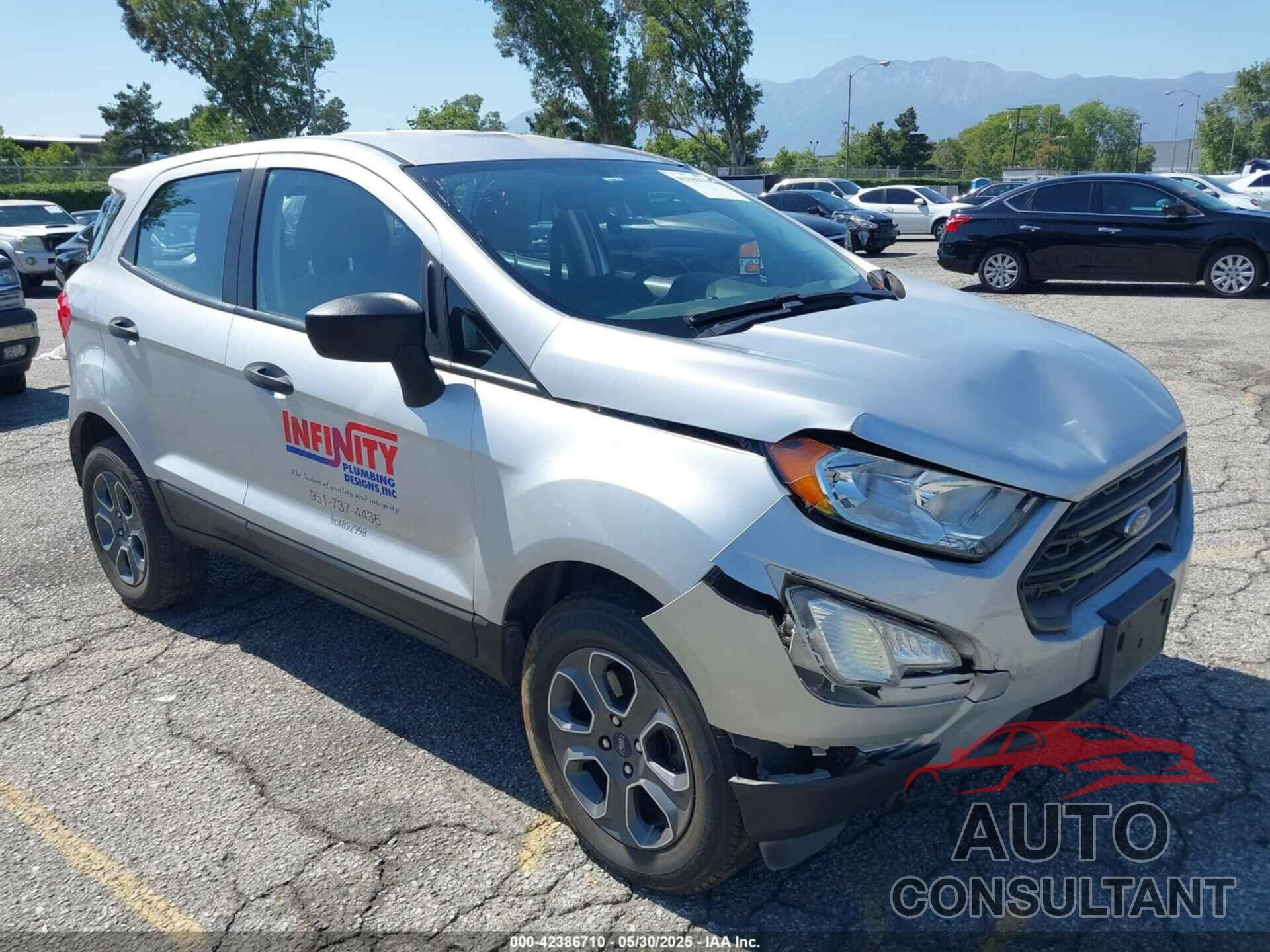 FORD ECOSPORT 2021 - MAJ6S3FL7MC413096