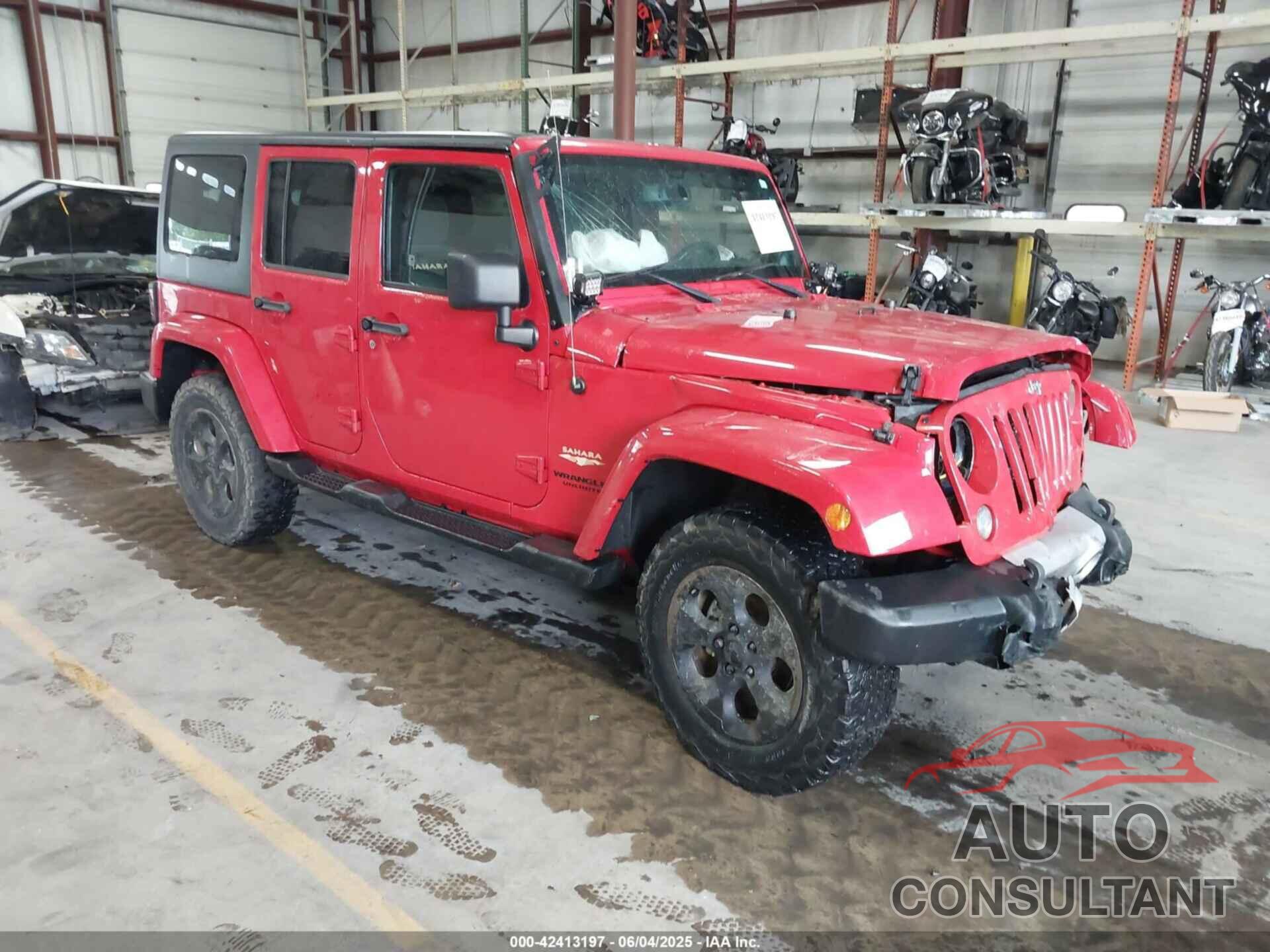 JEEP WRANGLER UNLIMITED 2014 - 1C4BJWEG2EL130561