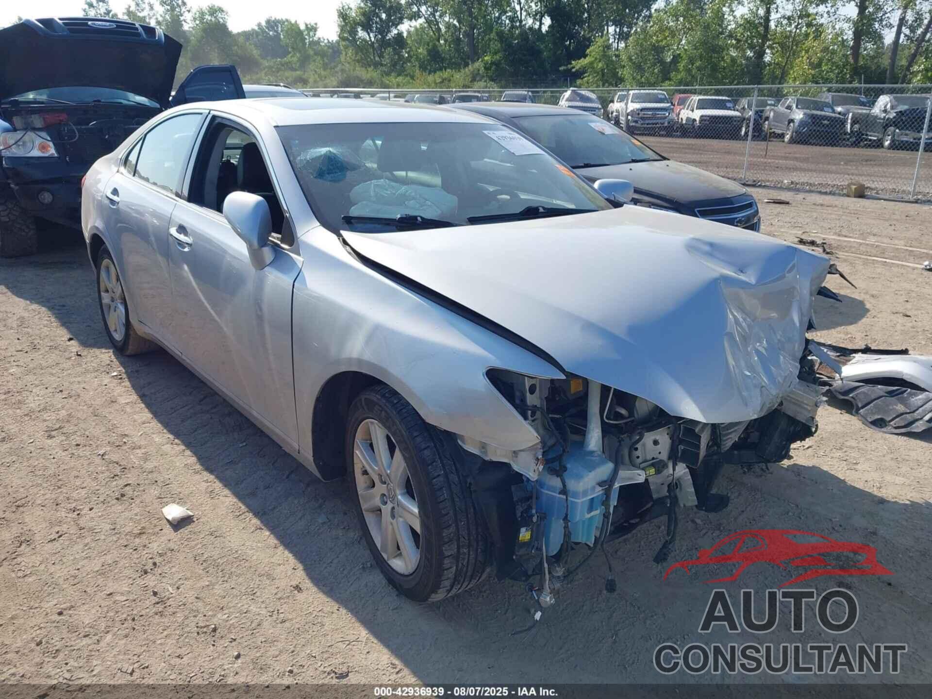 LEXUS ES 350 2009 - JTHBJ46GX92330729