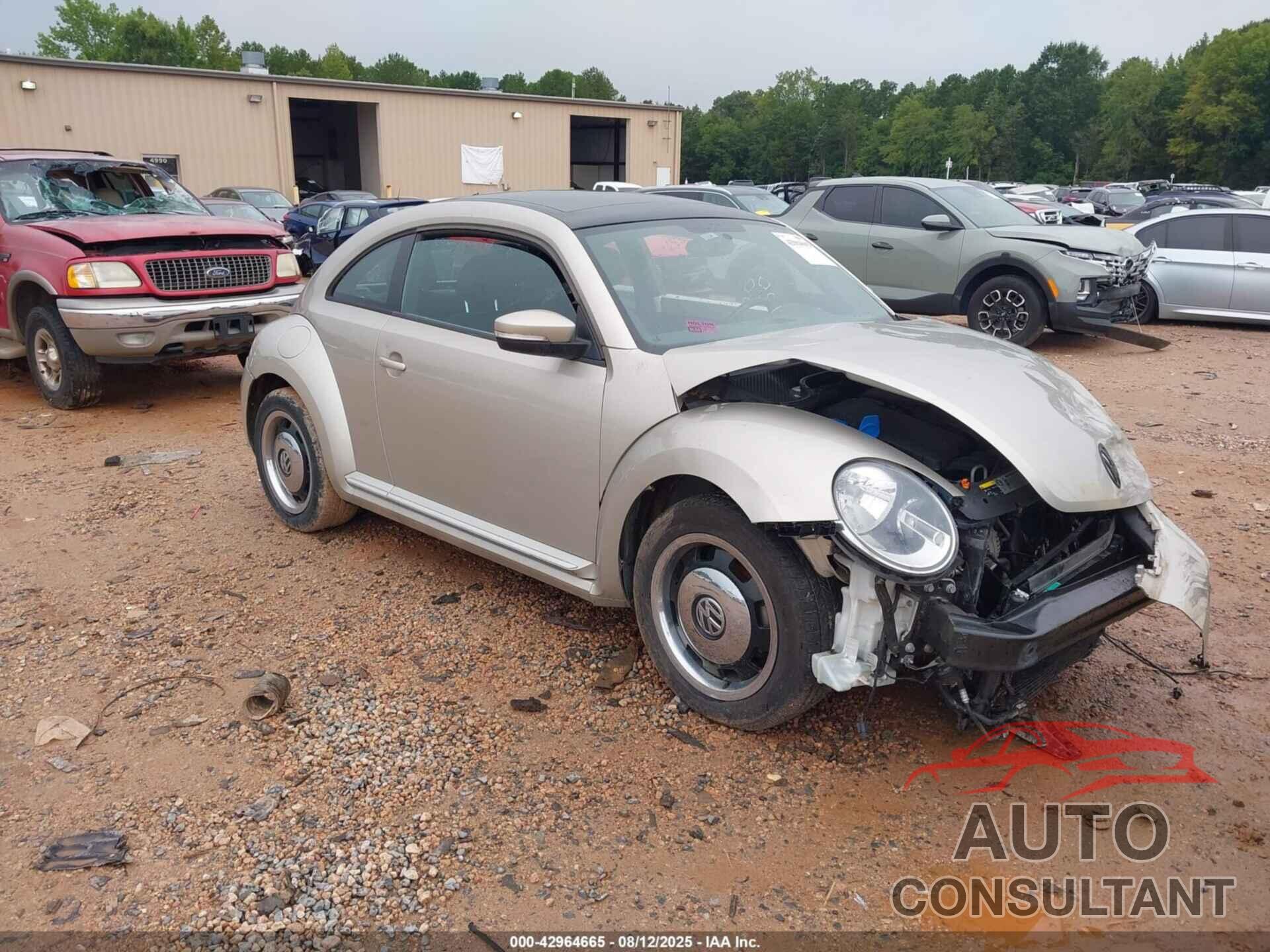VOLKSWAGEN BEETLE 2013 - 3VWJP7AT5DM659080