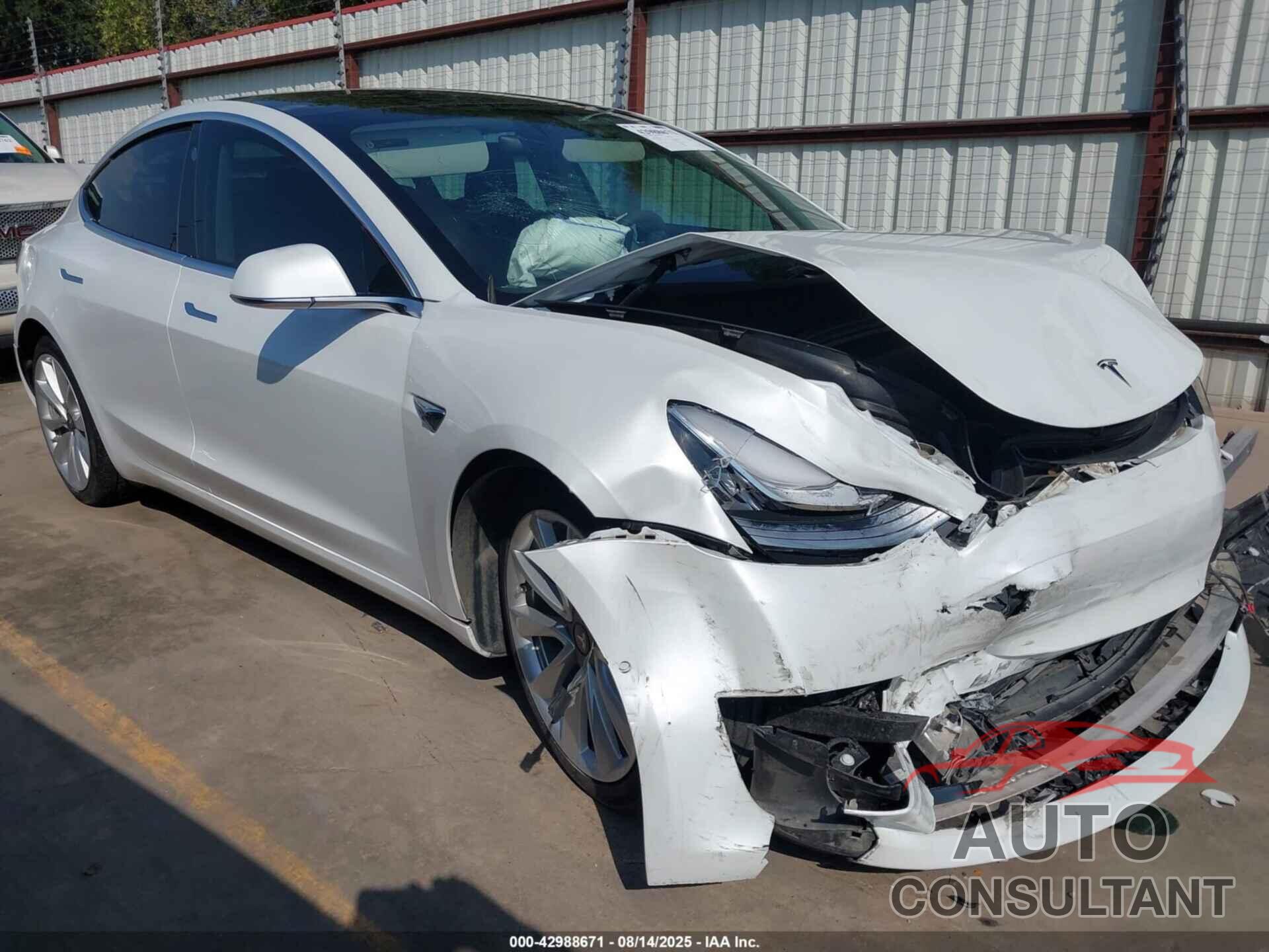 TESLA MODEL 3 2020 - 5YJ3E1EB9LF589179