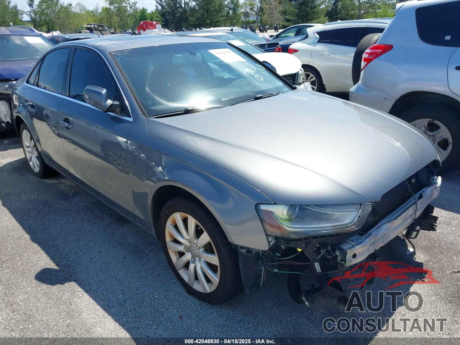 AUDI A4 2013 - WAUAFAFL8DA162515