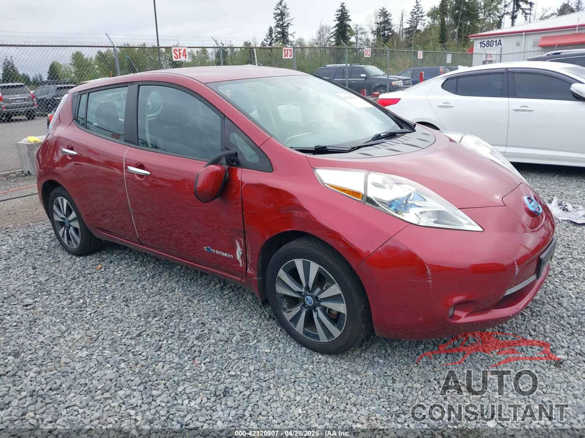 NISSAN LEAF 2013 - 1N4AZ0CPXDC411967