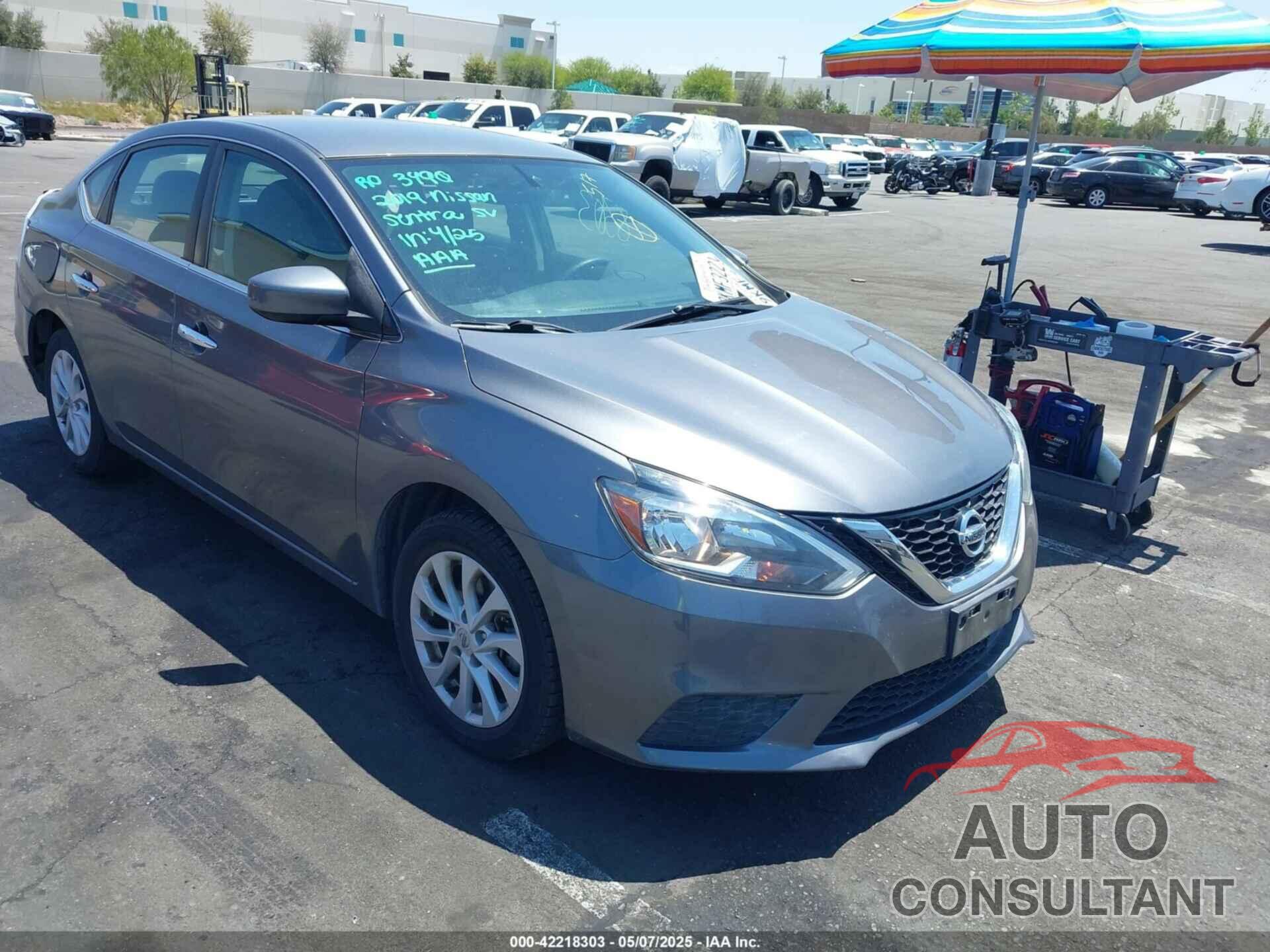 NISSAN SENTRA 2019 - 3N1AB7AP6KL612618