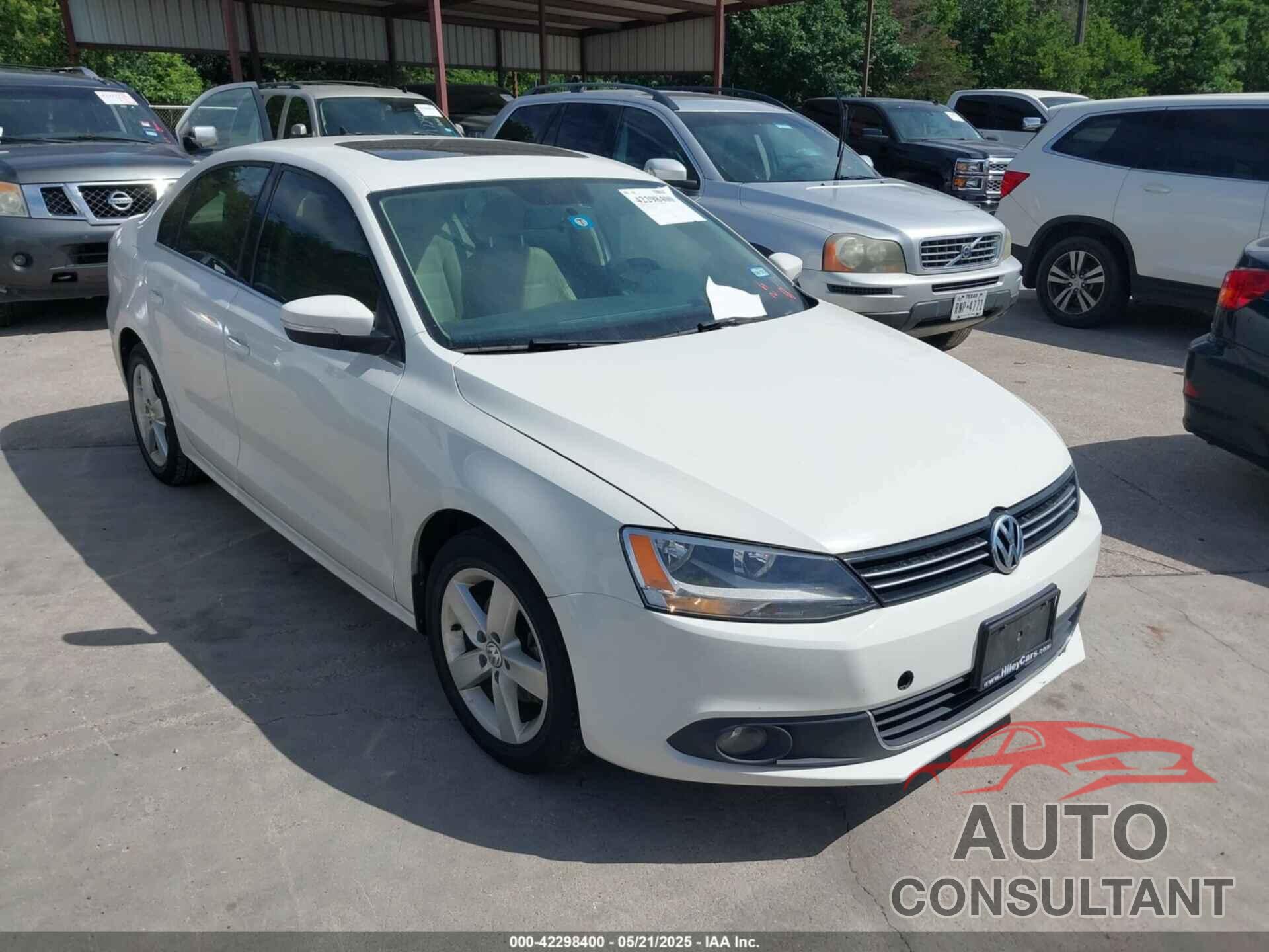 VOLKSWAGEN JETTA 2012 - 3VWLL7AJ9CM016555