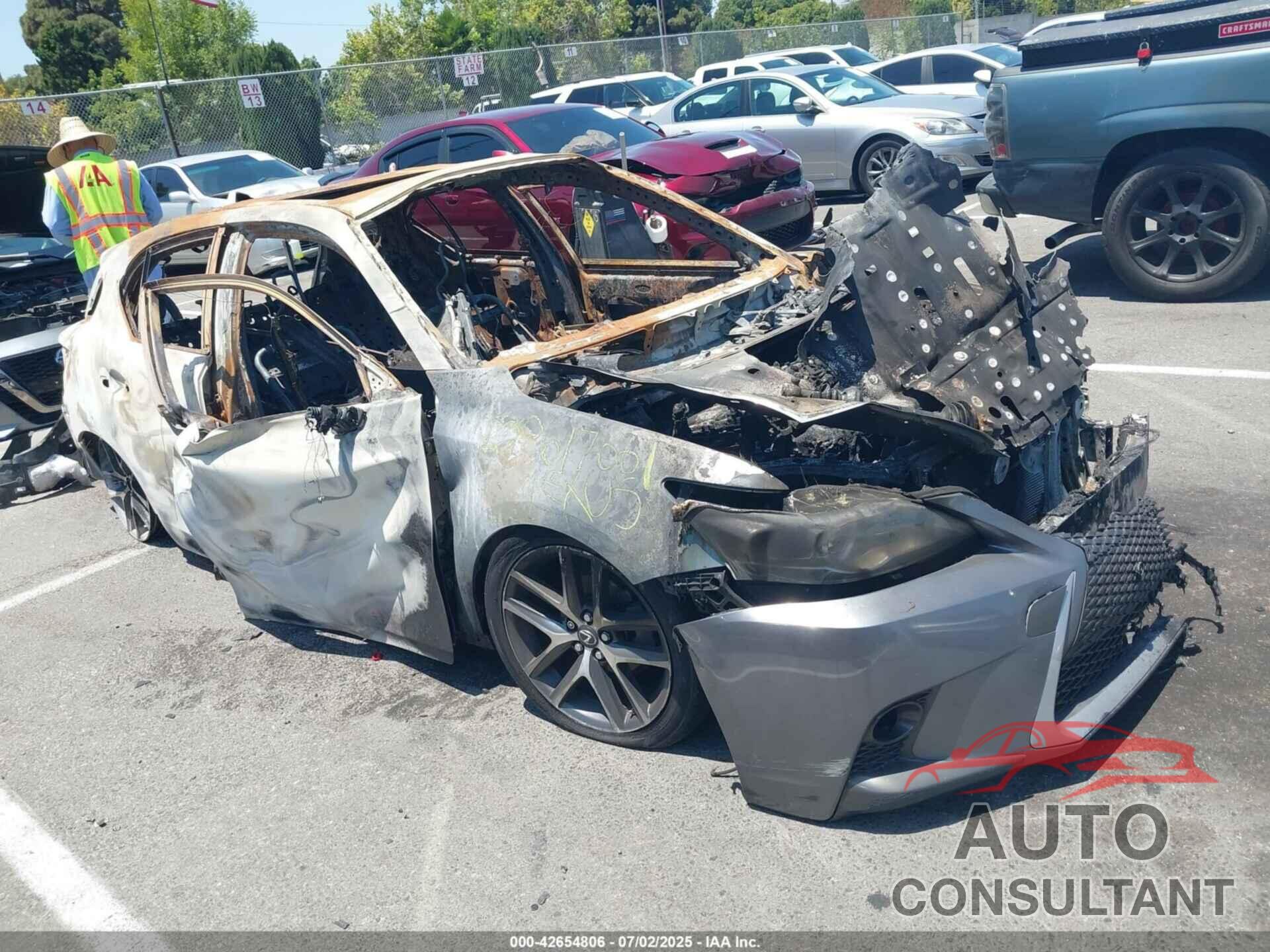 LEXUS CT 200H 2015 - JTHKD5BH9F2233089