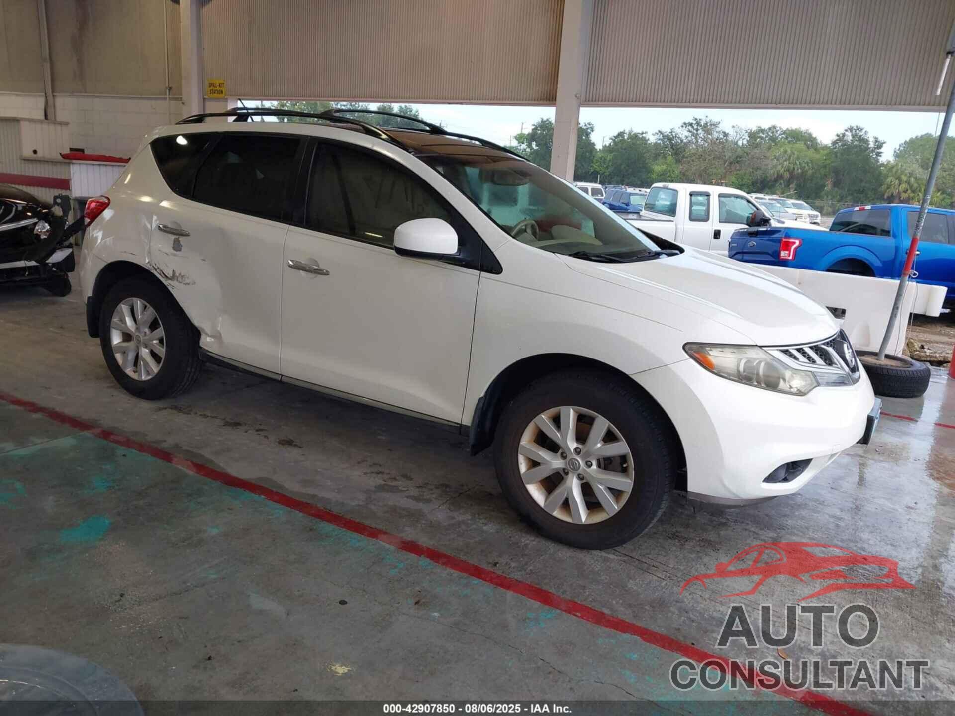 NISSAN MURANO 2011 - JN8AZ1MU8BW068676