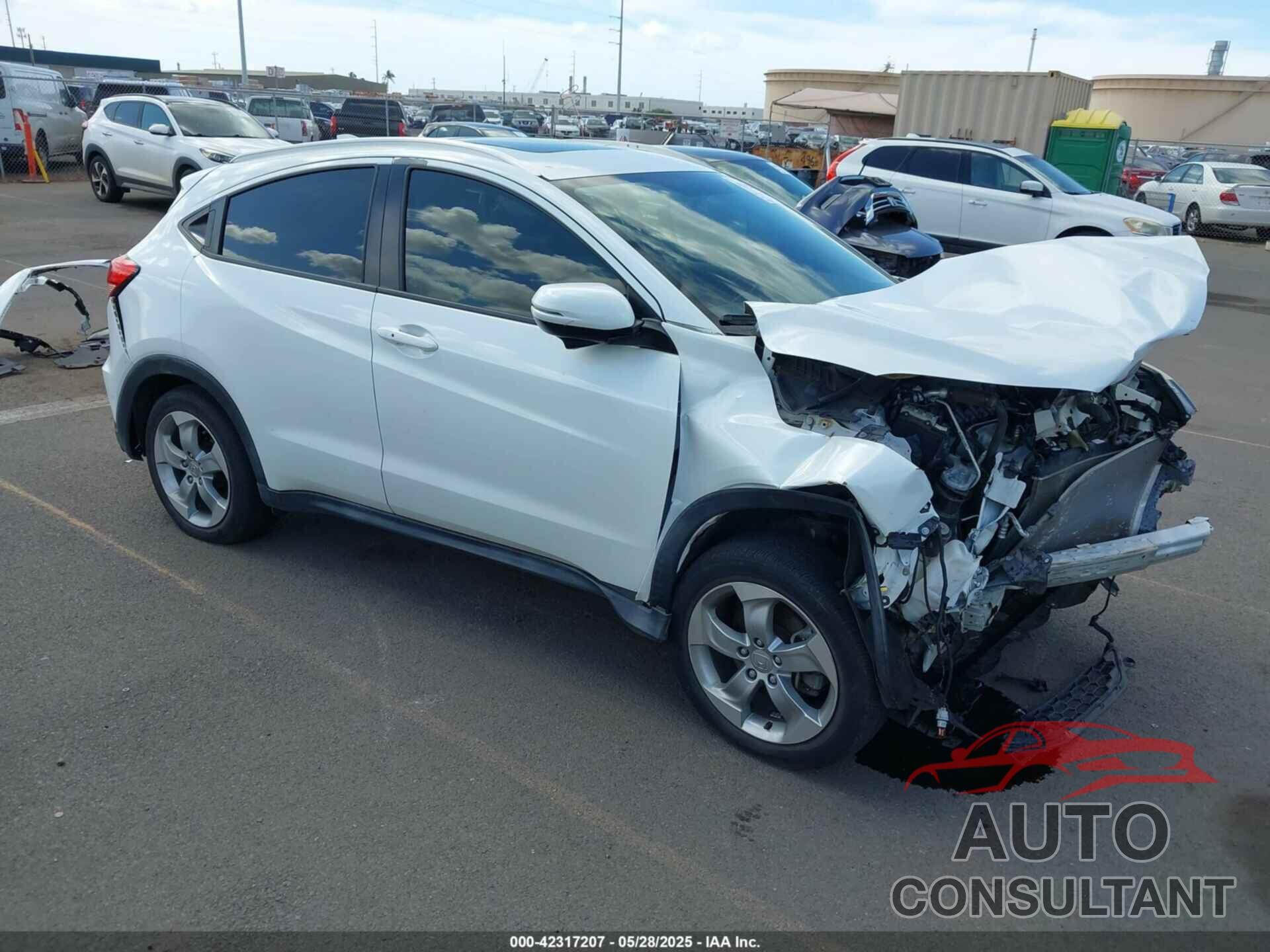 HONDA HR-V 2017 - 3CZRU5H74HM726134