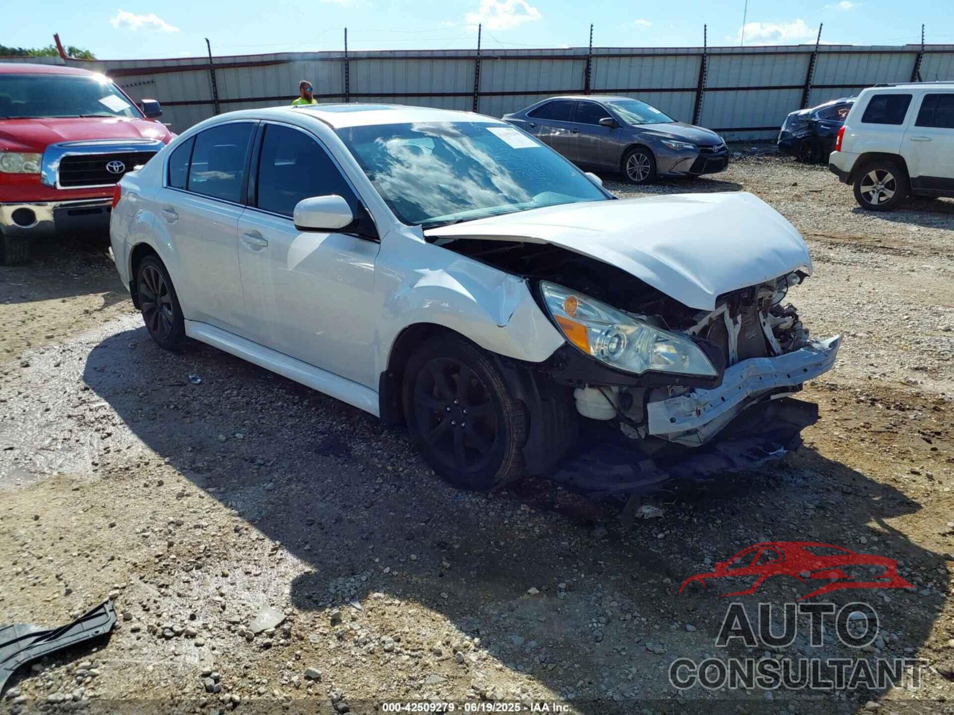 SUBARU LEGACY 2011 - 4S3BMDL66B2212851