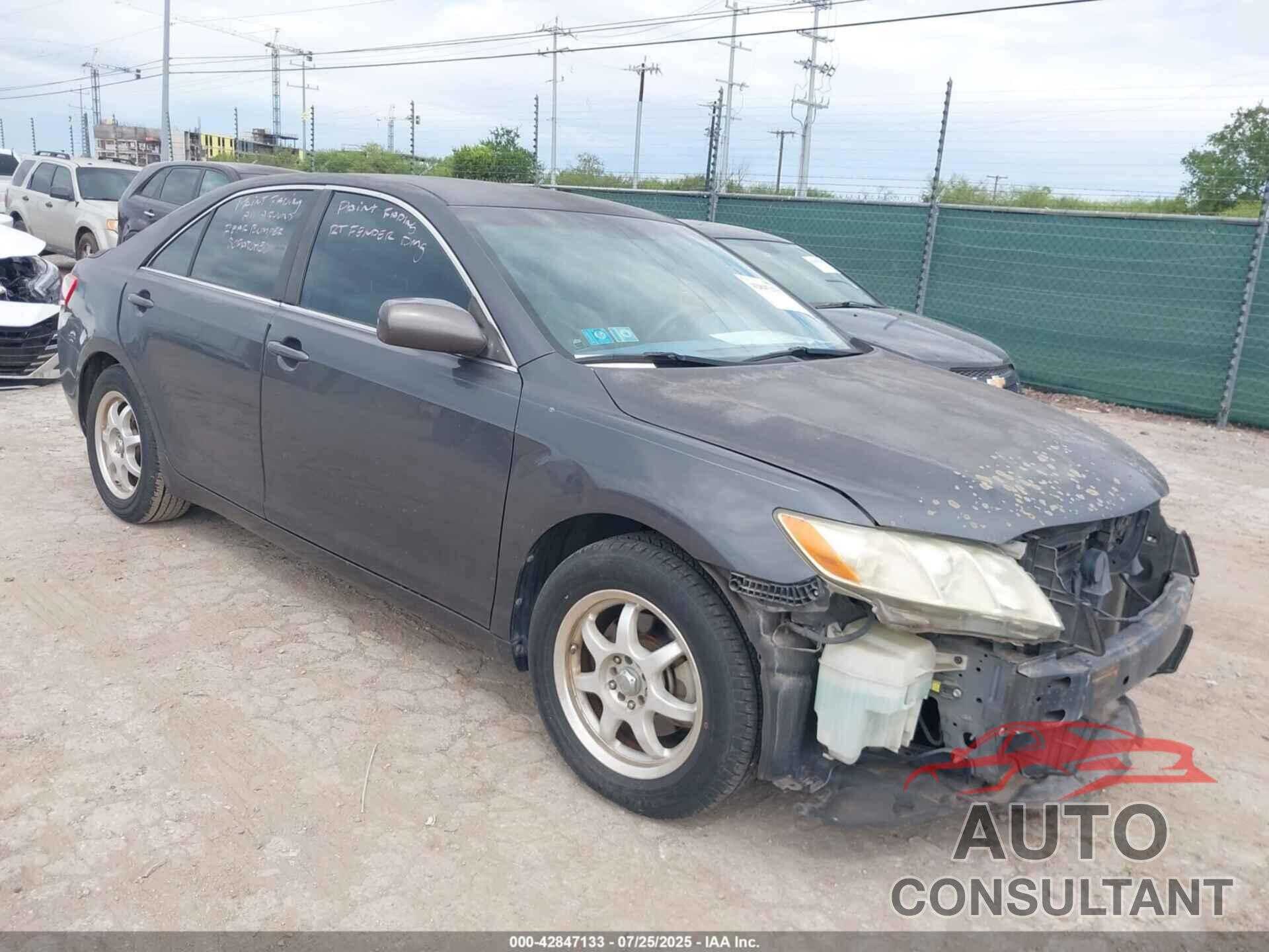 TOYOTA CAMRY 2009 - 4T1BE46K79U843379