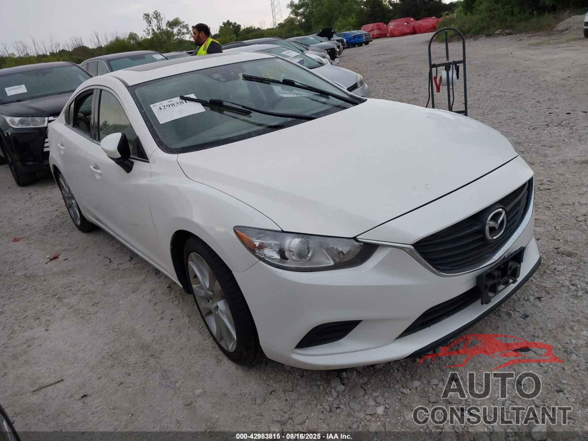 MAZDA MAZDA6 2015 - JM1GJ1T53F1214332