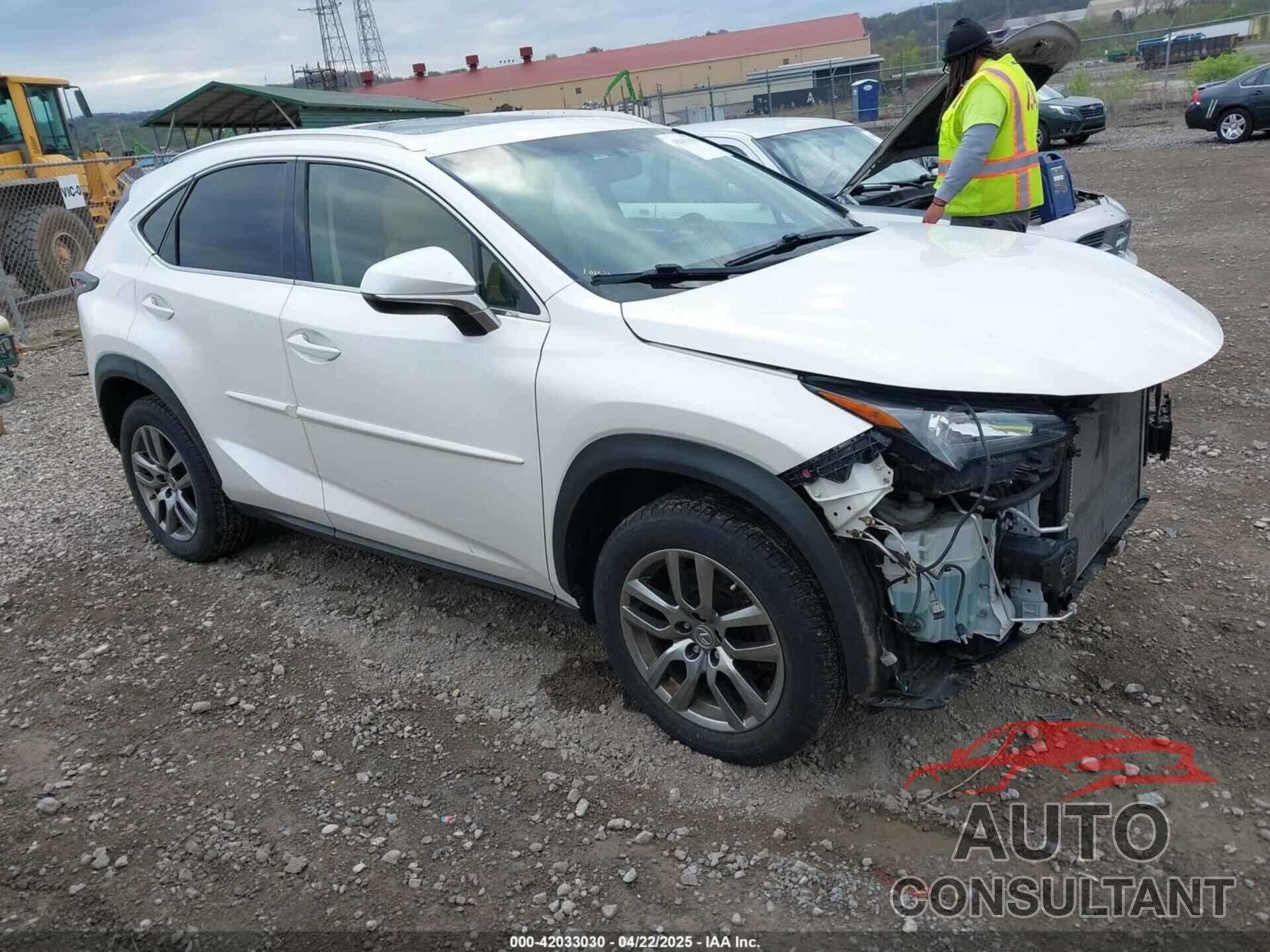 LEXUS NX 200T 2016 - JTJBARBZ4G2082283