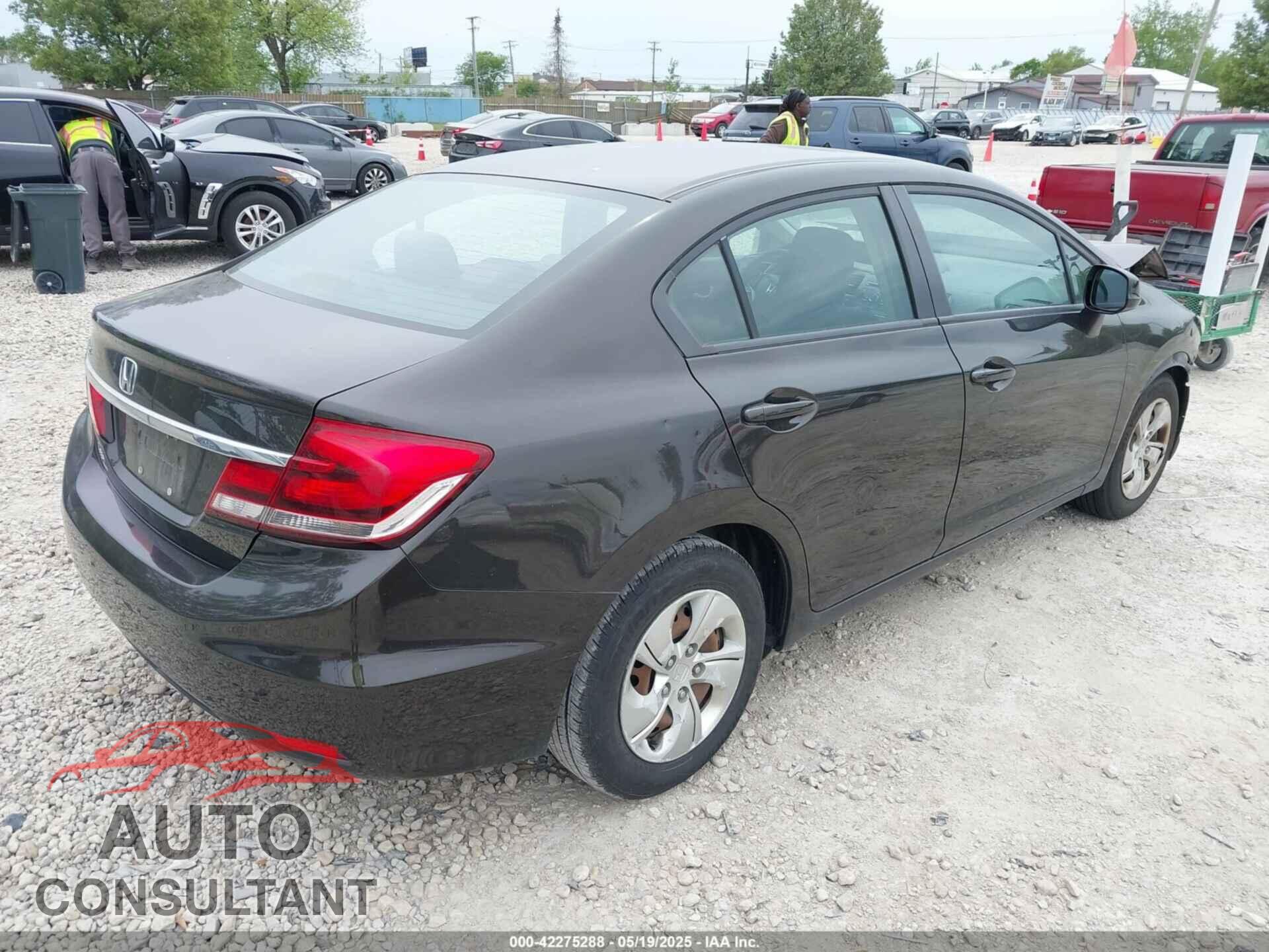 HONDA CIVIC 2013 - 19XFB2F53DE015480