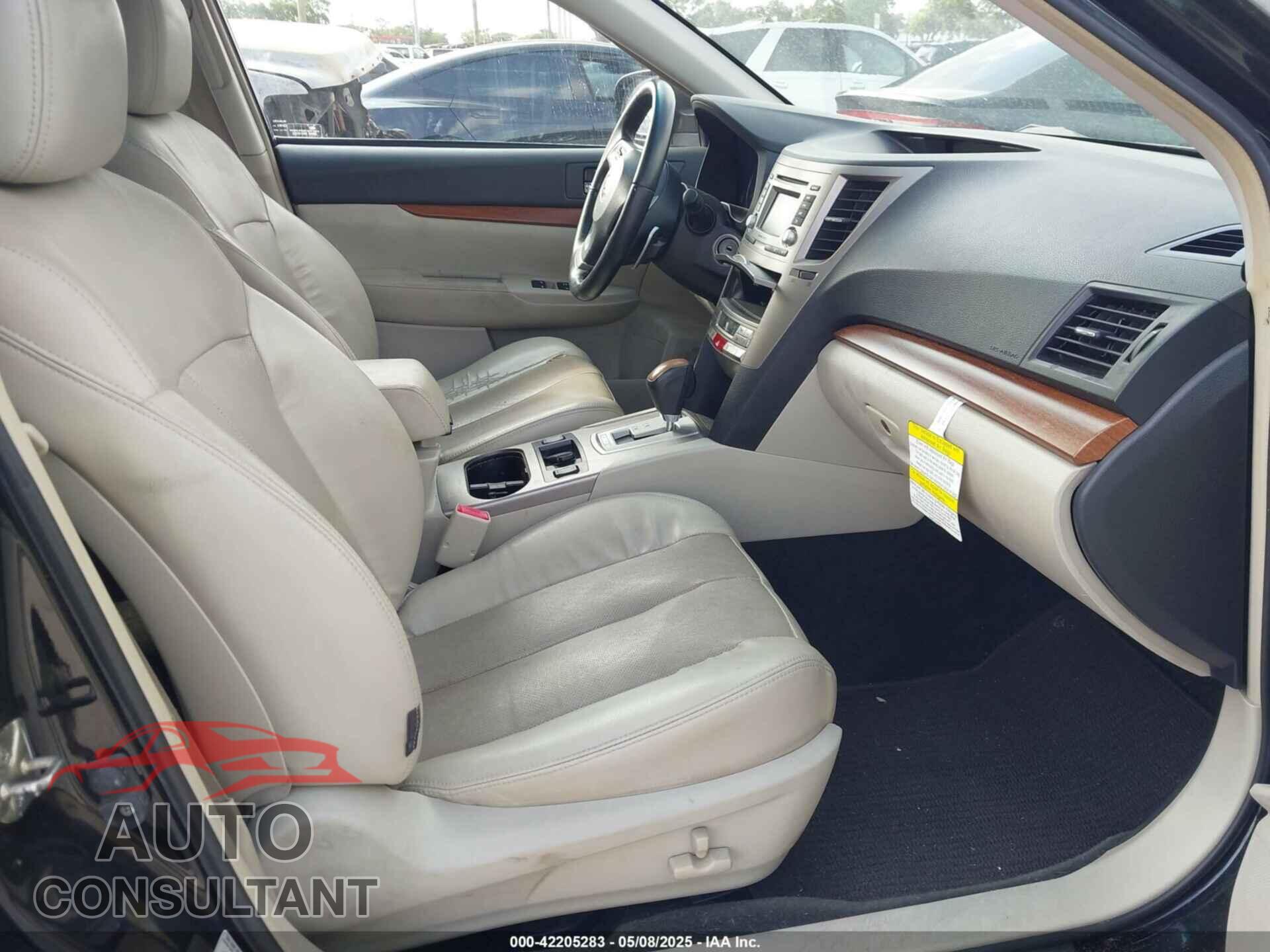 SUBARU OUTBACK 2013 - 4S4BRBKC7D3314360