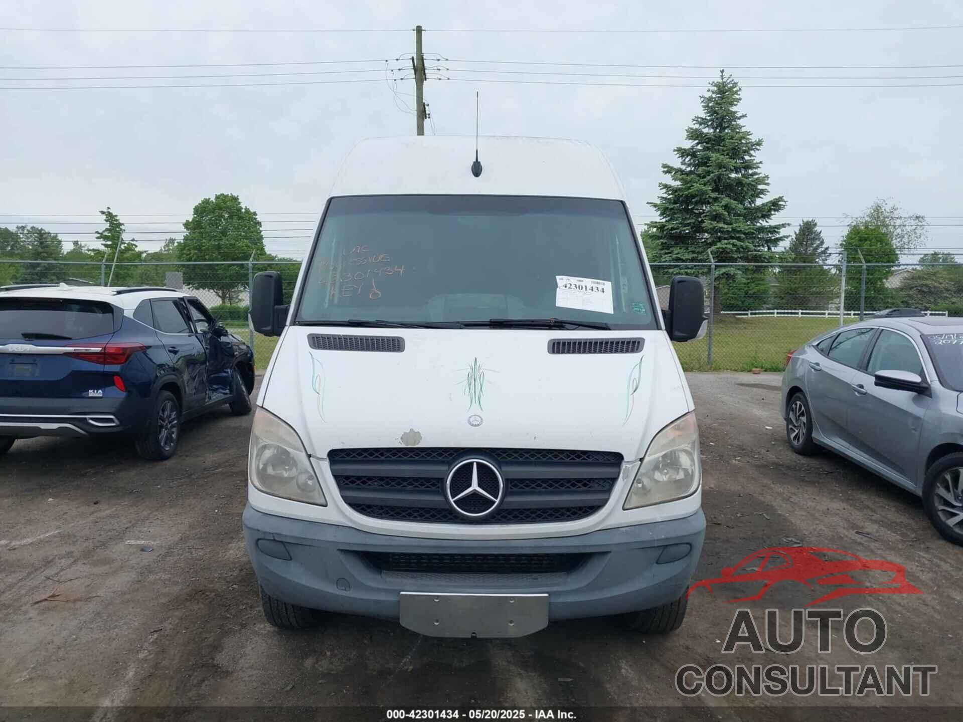 MERCEDES-BENZ SPRINTER 2010 - WD3PE8CC3A5433928