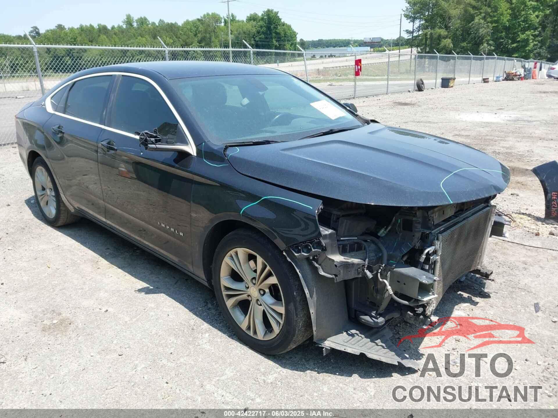CHEVROLET IMPALA 2015 - 2G1125S35F9109368