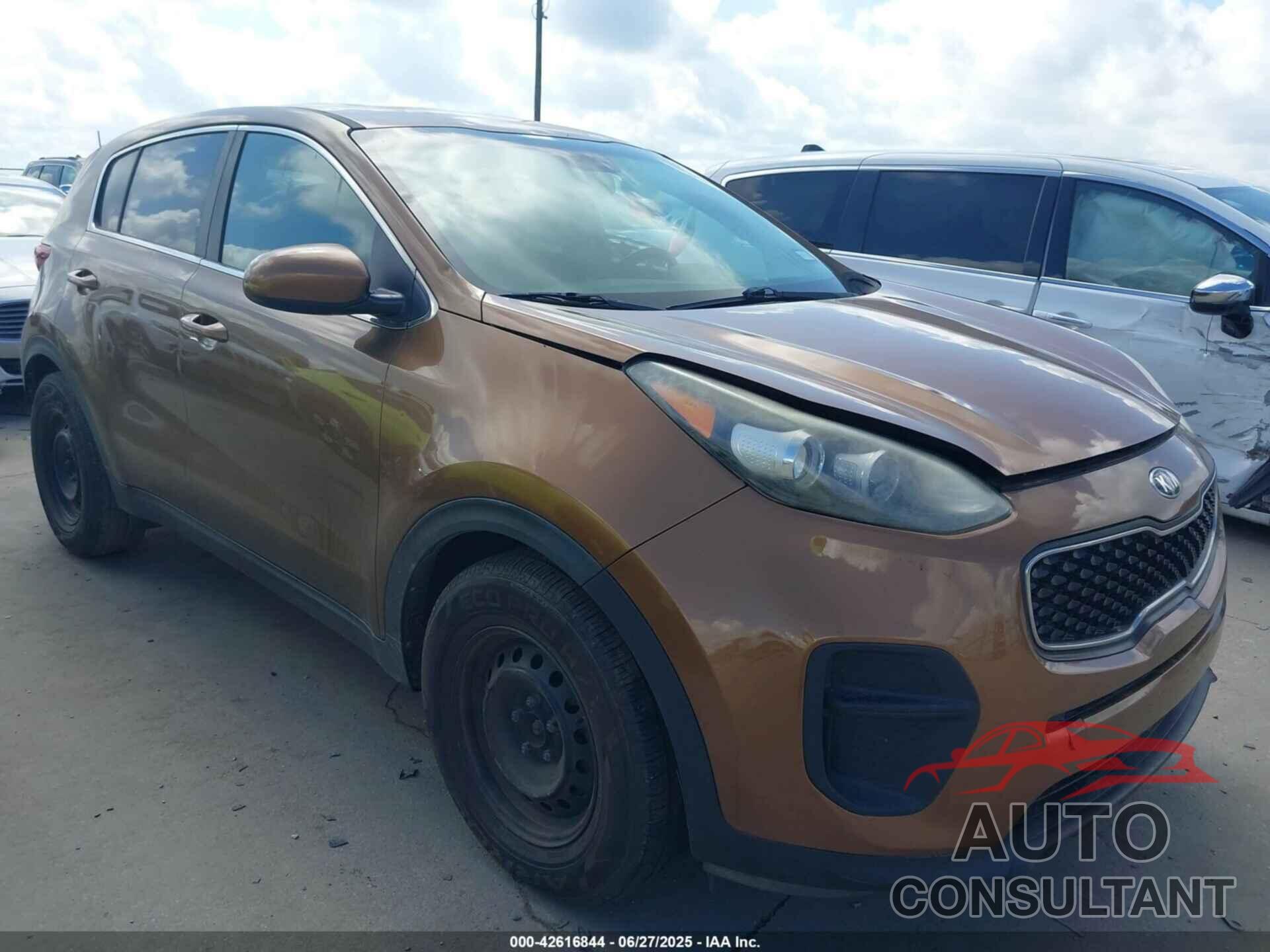 KIA SPORTAGE 2017 - KNDPM3AC7H7142880