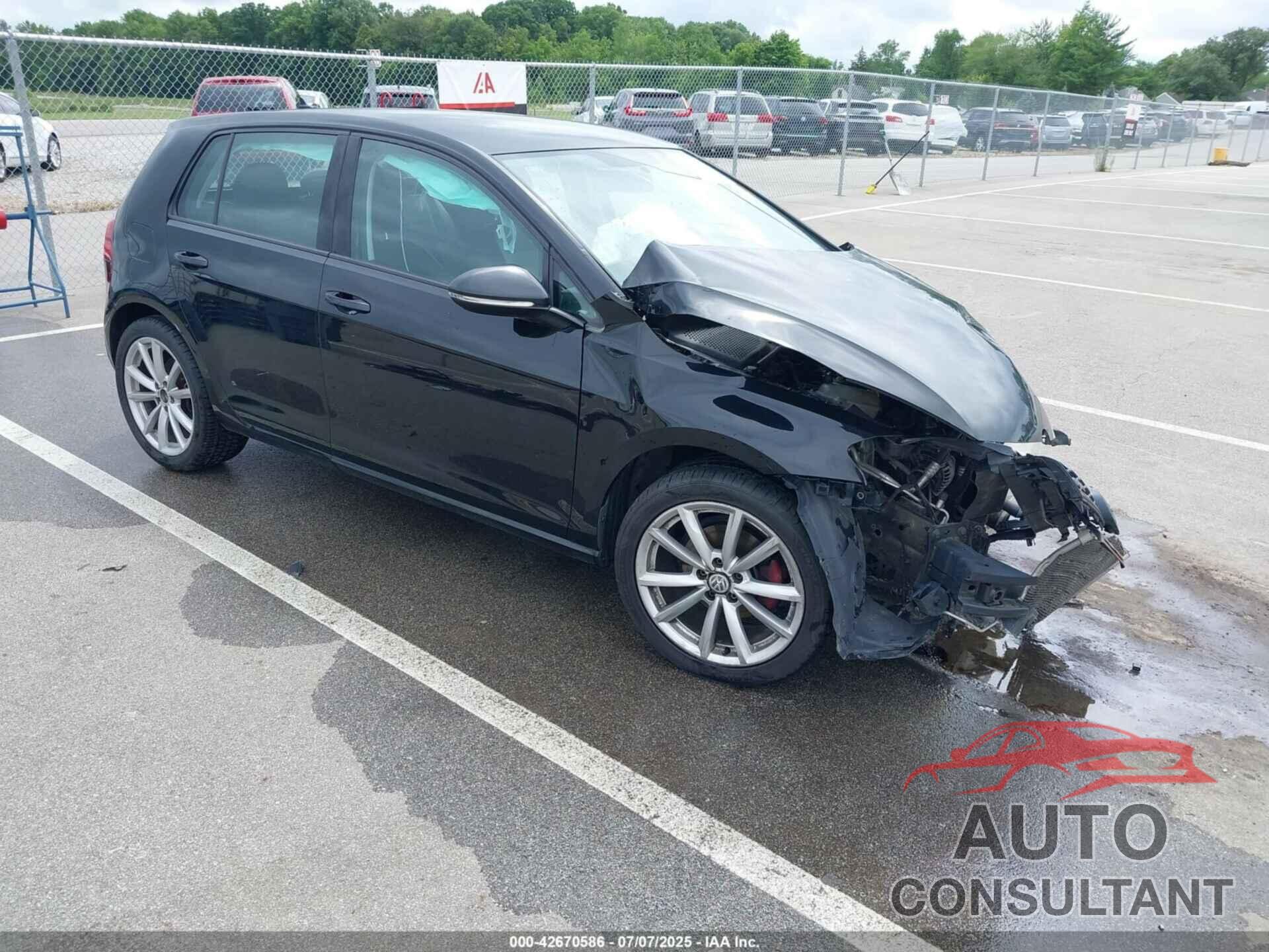 VOLKSWAGEN GOLF 2015 - 3VW217AU5FM011367
