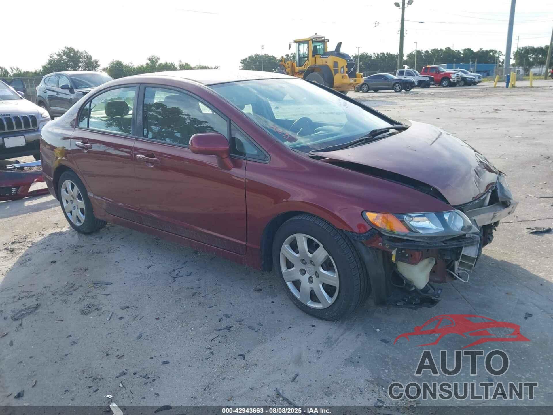 HONDA CIVIC 2010 - 2HGFA1F5XAH527770