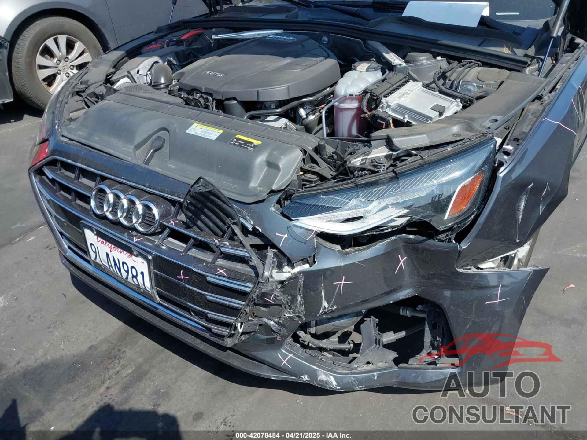 AUDI A4 2020 - WAUGMAF46LN004092