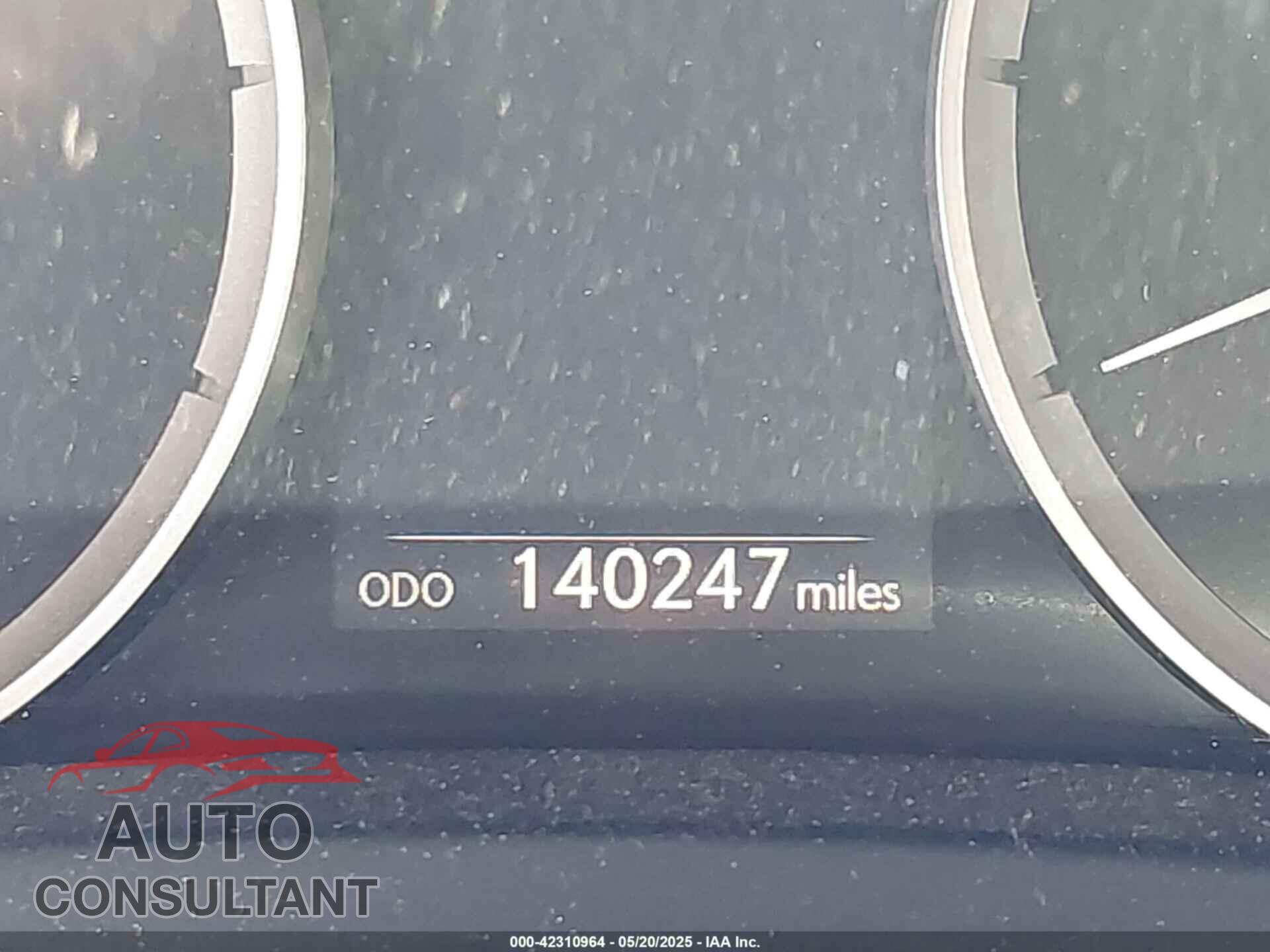 LEXUS IS 2014 - JTHBF1D25E5026983