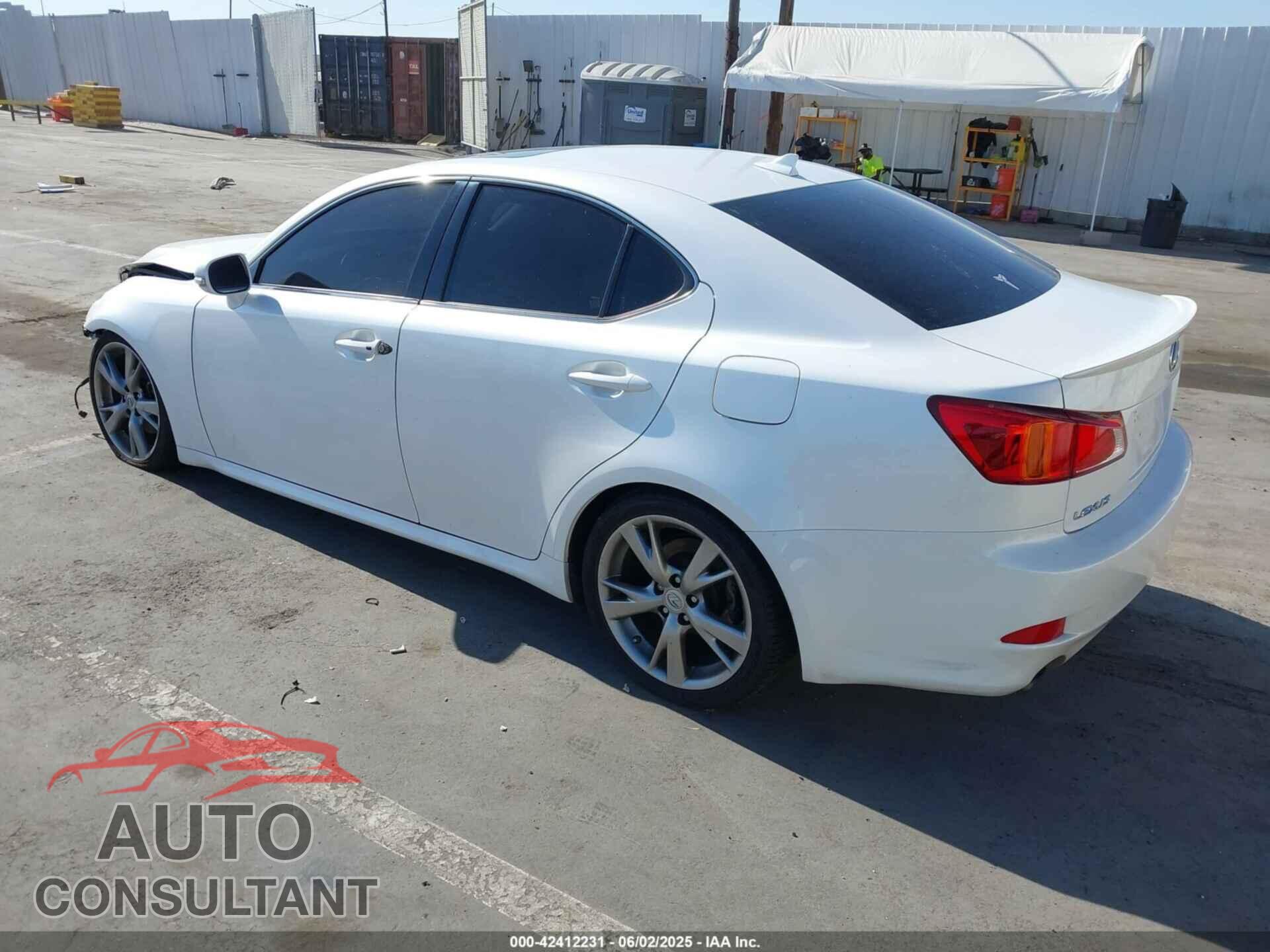 LEXUS IS 250 2010 - JTHBF5C20A2095567