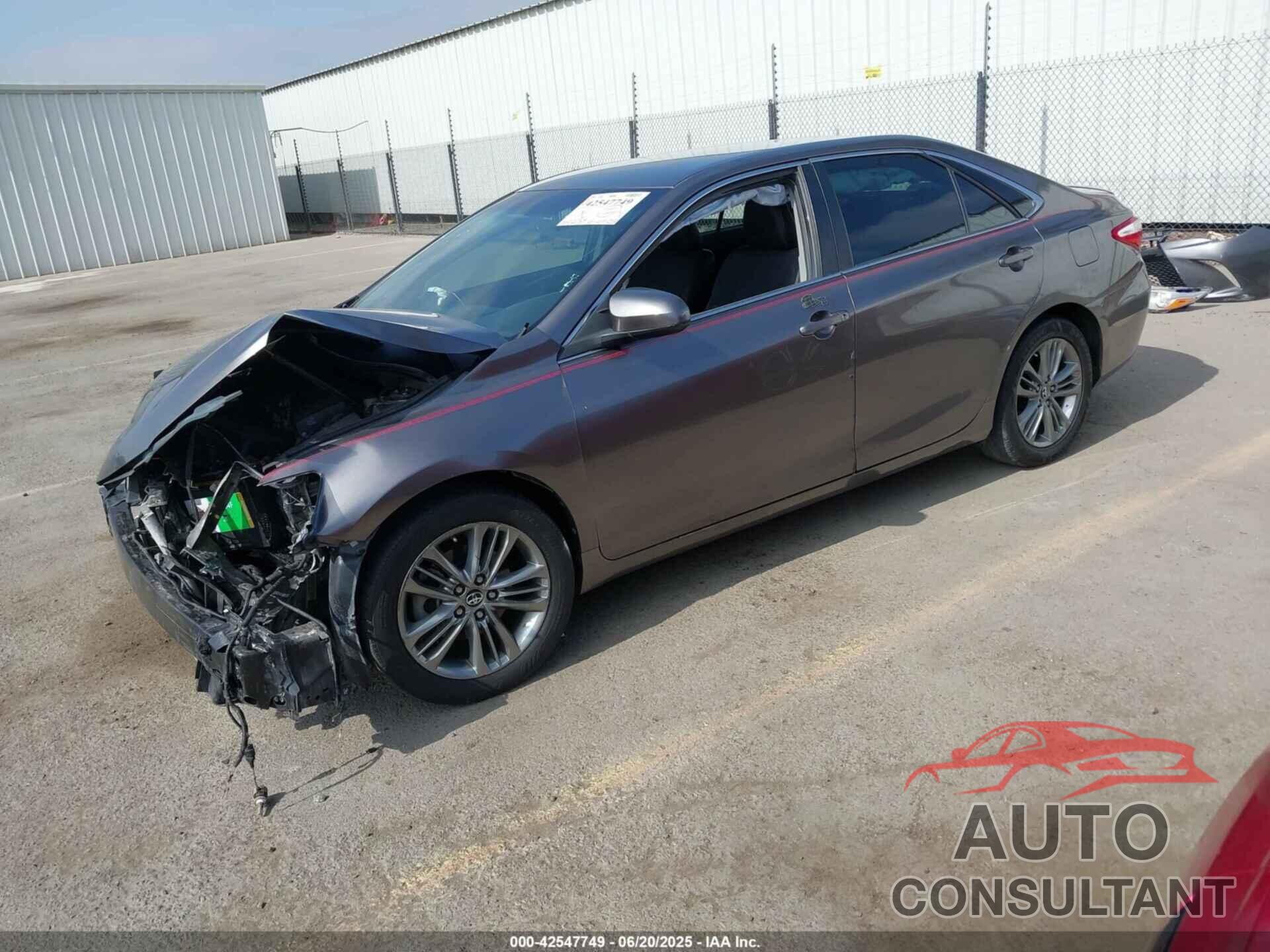 TOYOTA CAMRY 2017 - 4T1BF1FK4HU442060
