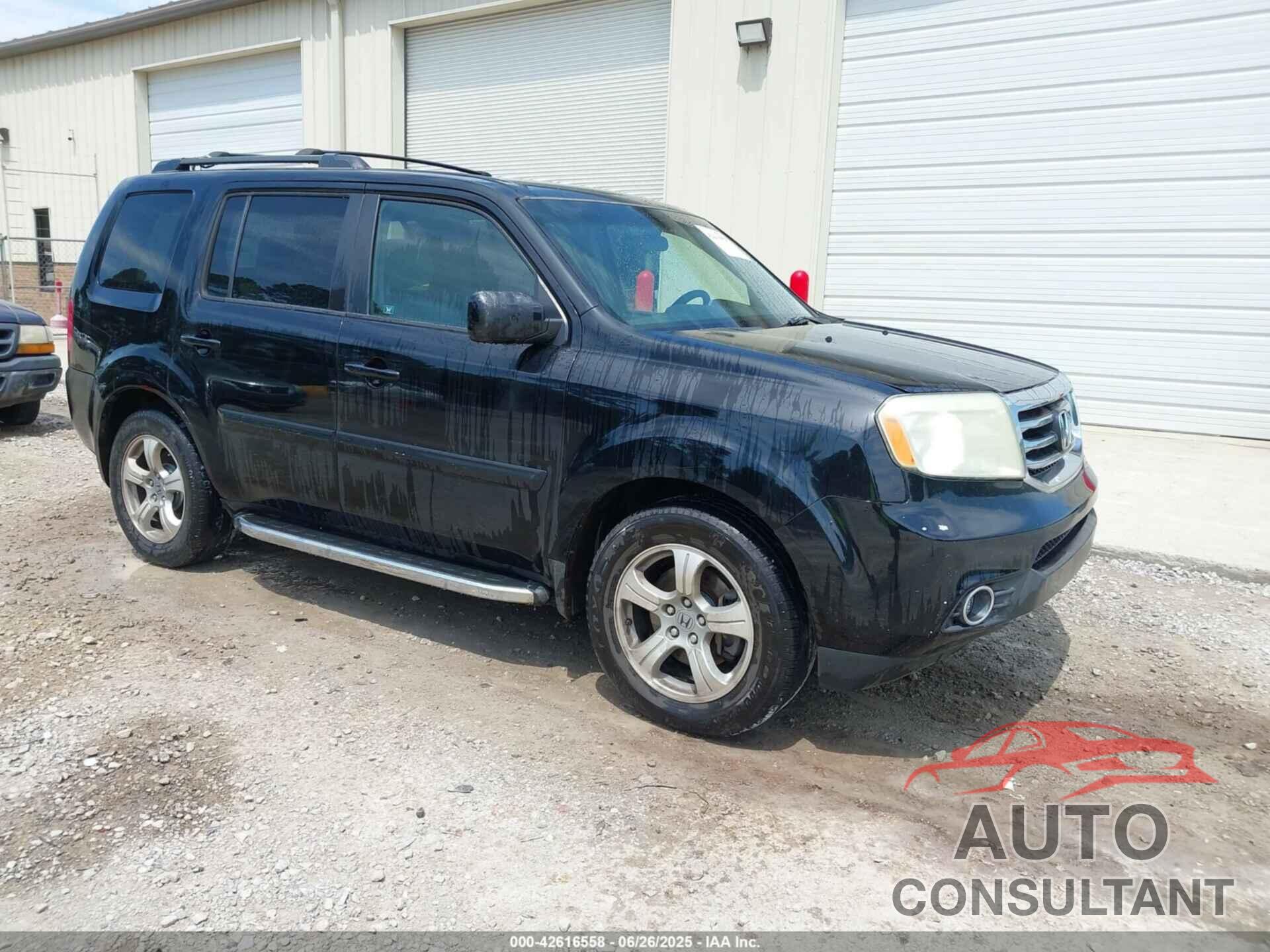 HONDA PILOT 2012 - 5FNYF3H42CB009931