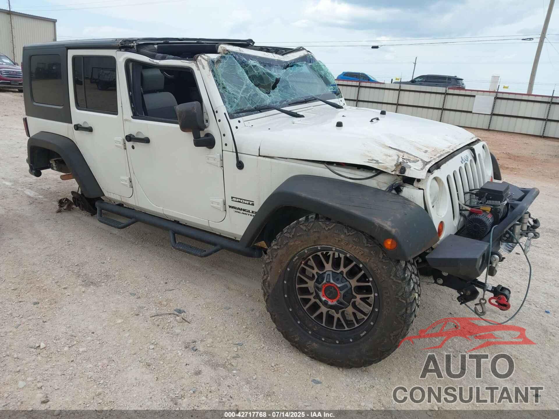JEEP WRANGLER UNLIMITED 2010 - 1J4BA3H18AL209372