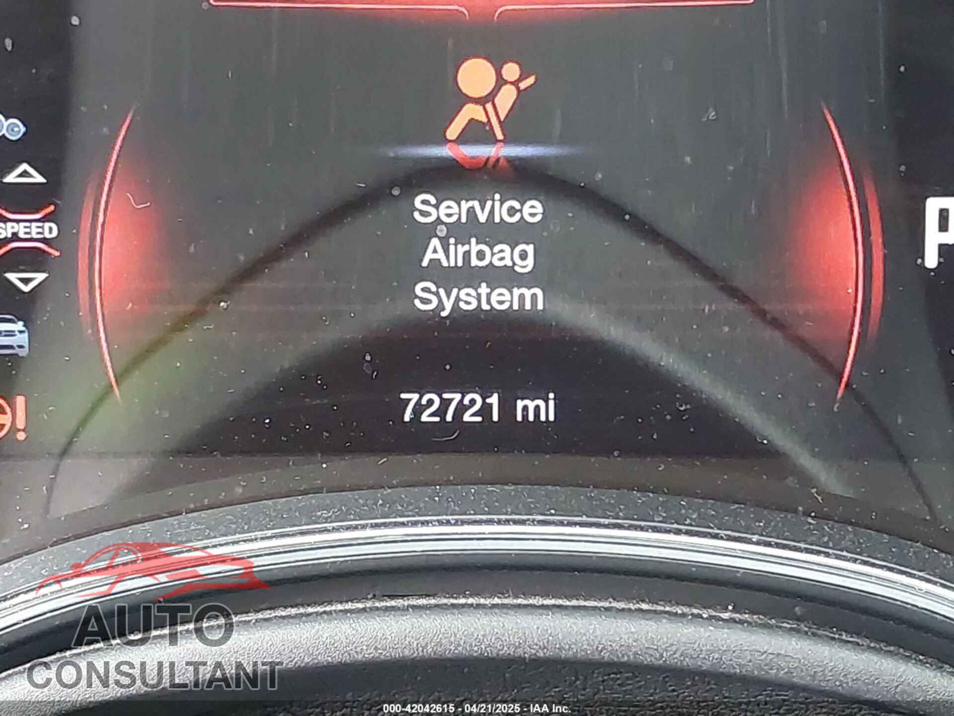 DODGE DURANGO 2017 - 1C4RDJDGXHC907082