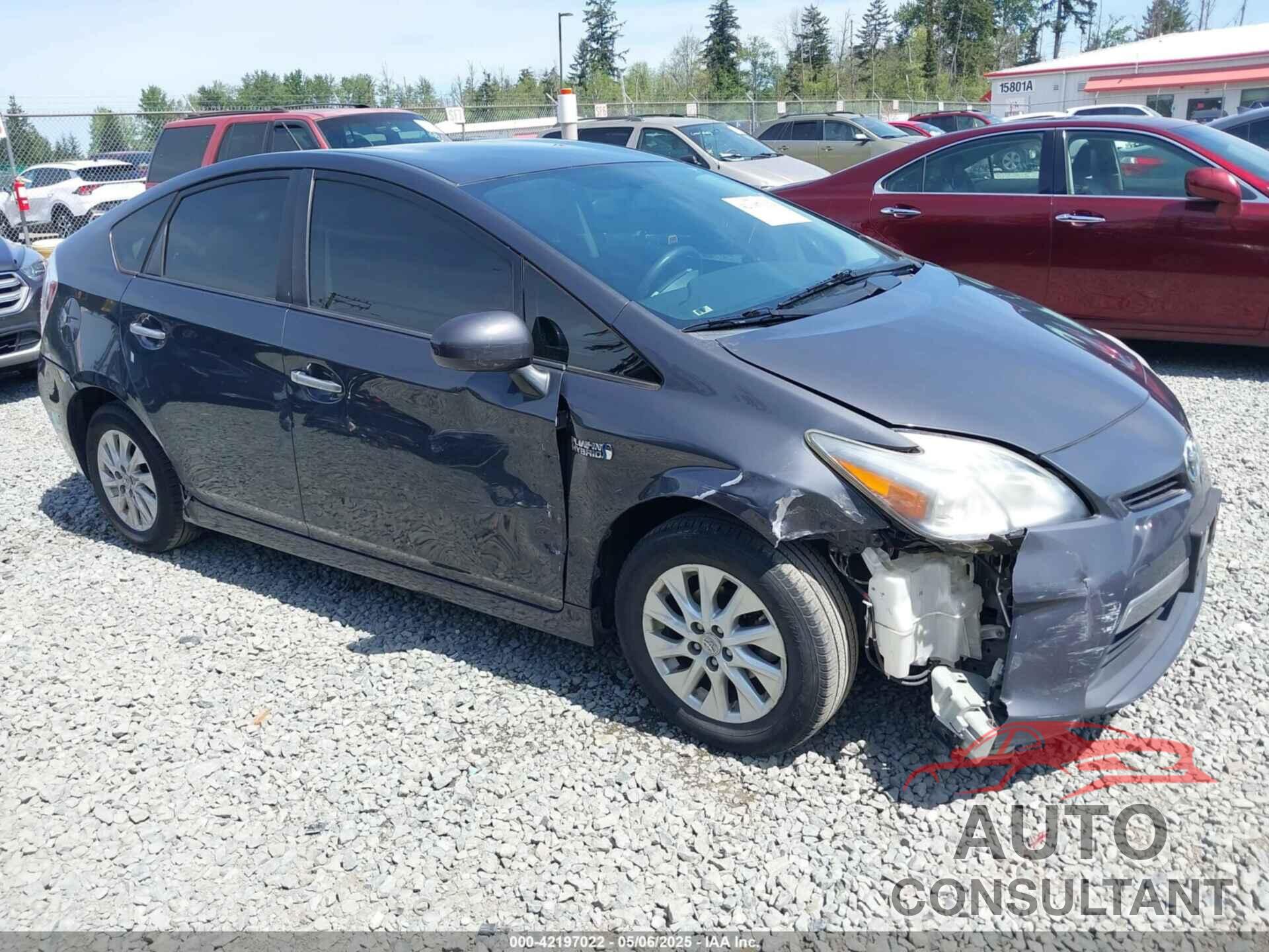 TOYOTA PRIUS PLUG-IN 2013 - JTDKN3DP3D3040869