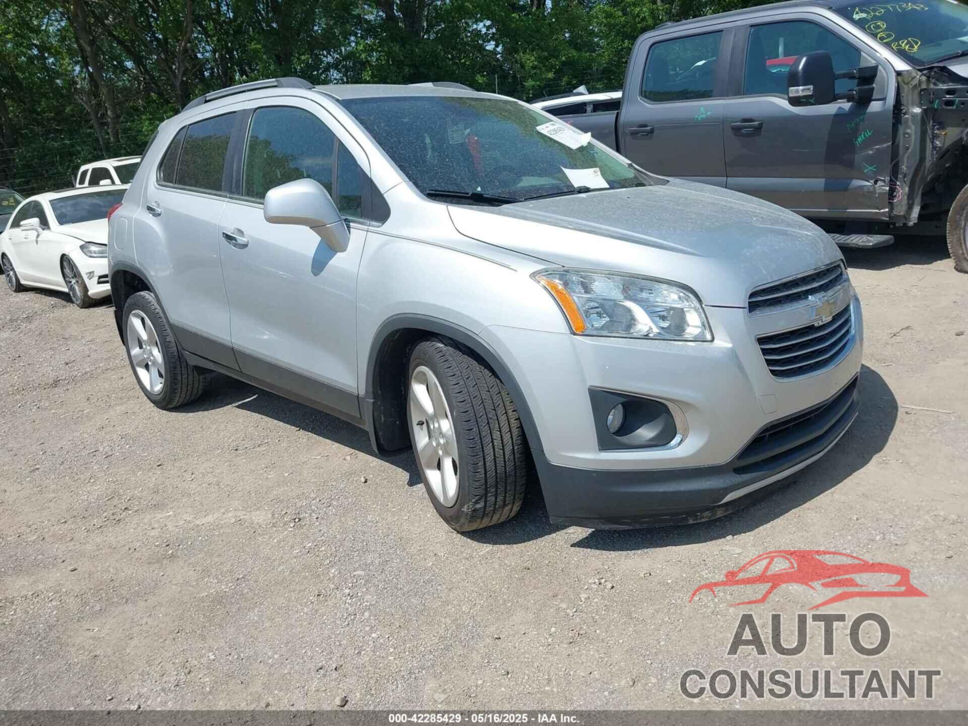 CHEVROLET TRAX 2016 - 3GNCJMSB6GL141644