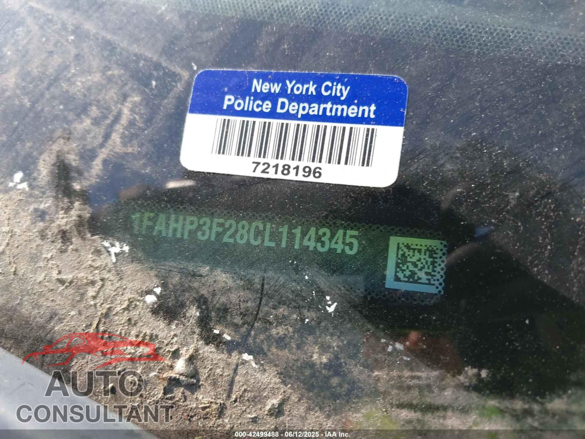 FORD FOCUS 2012 - 1FAHP3F28CL114345