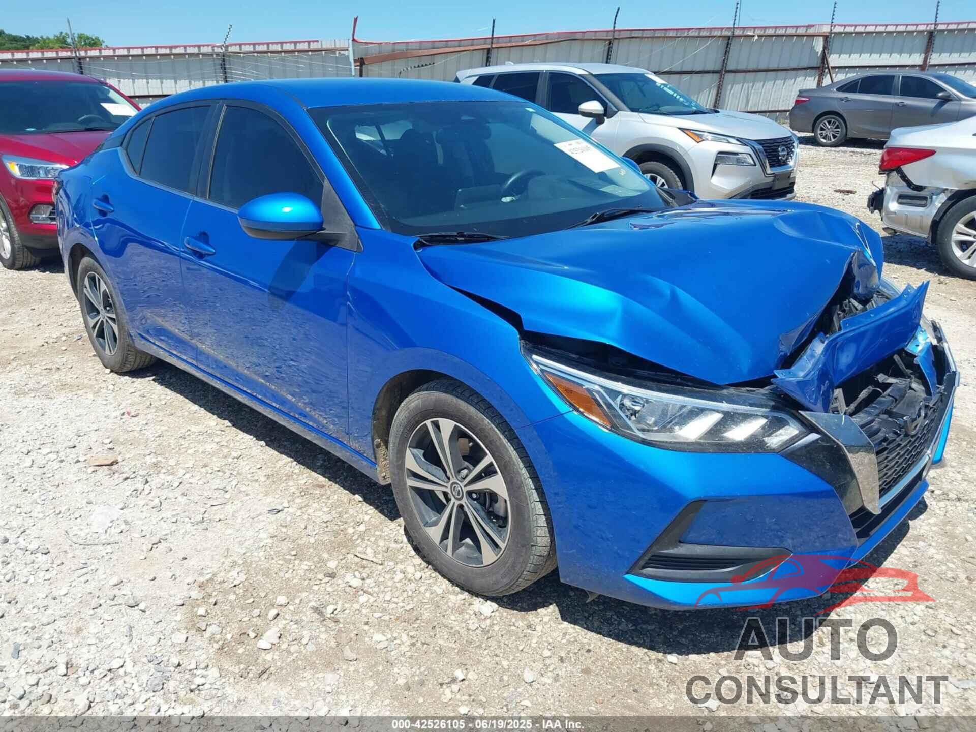 NISSAN SENTRA 2022 - 3N1AB8CV6NY314689