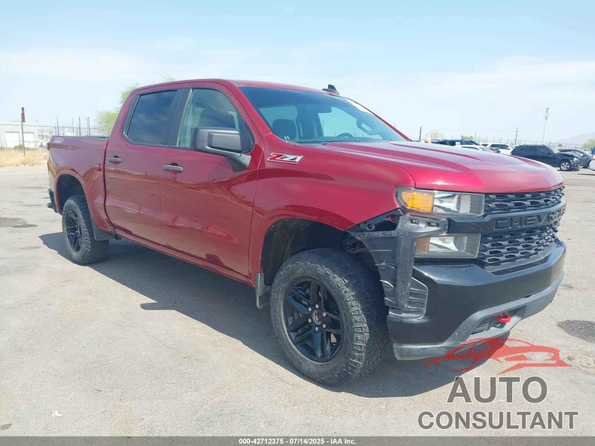 CHEVROLET SILVERADO 1500 2019 - 3GCPYCEFXKG226048