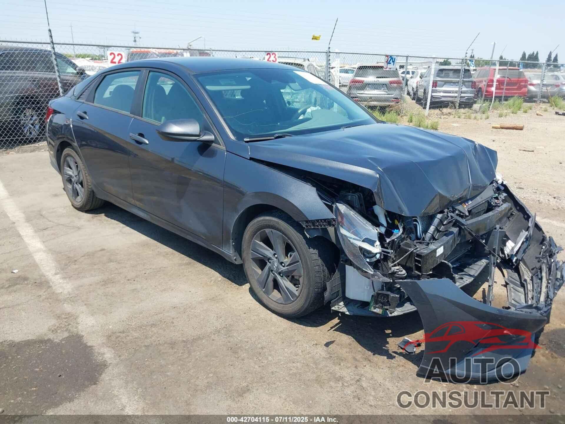 HYUNDAI ELANTRA 2021 - 5NPLM4AG4MH032317